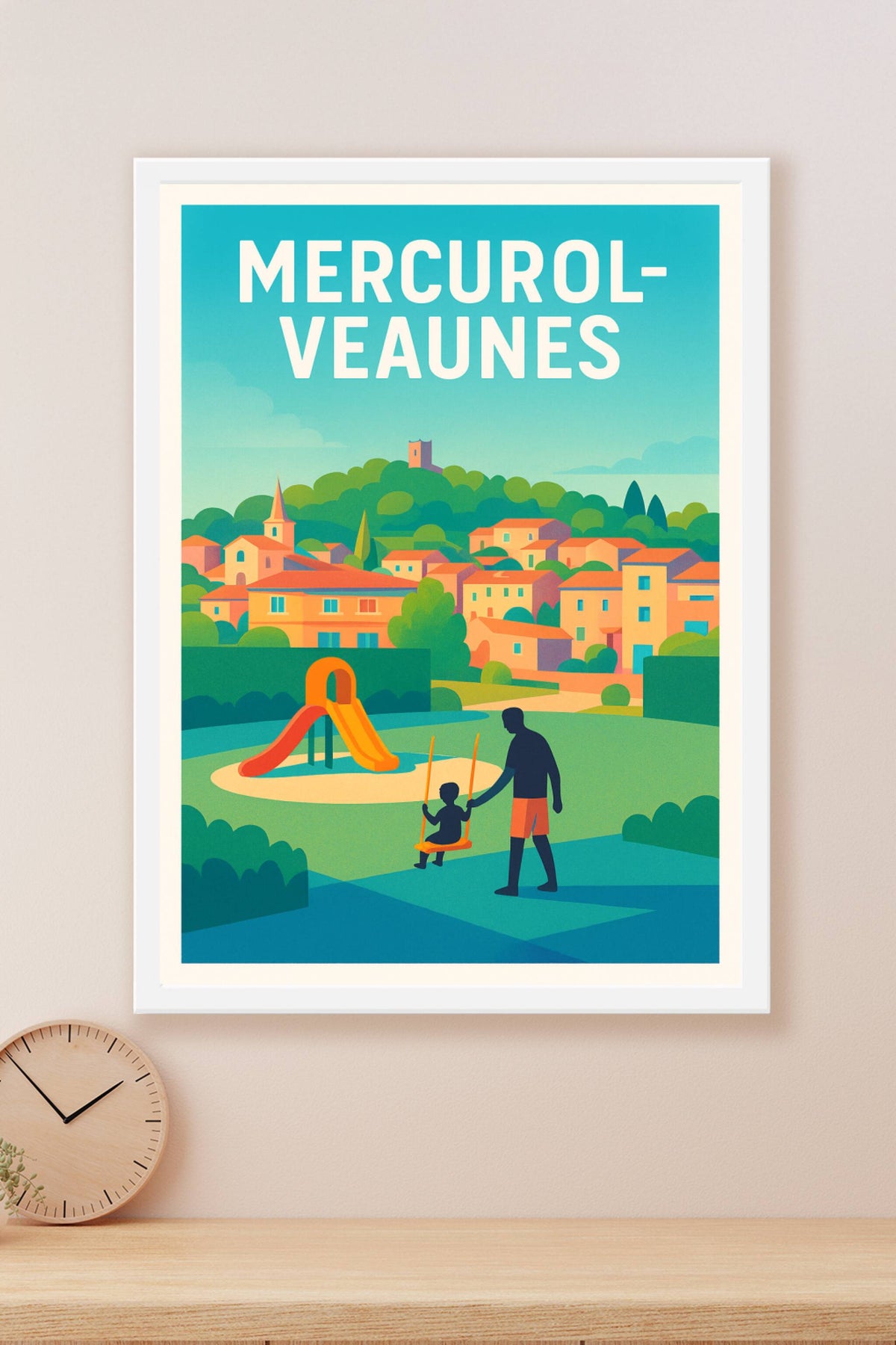 Affiche de Mercurol-Veaunes - Charme et douceur de vie en Provence