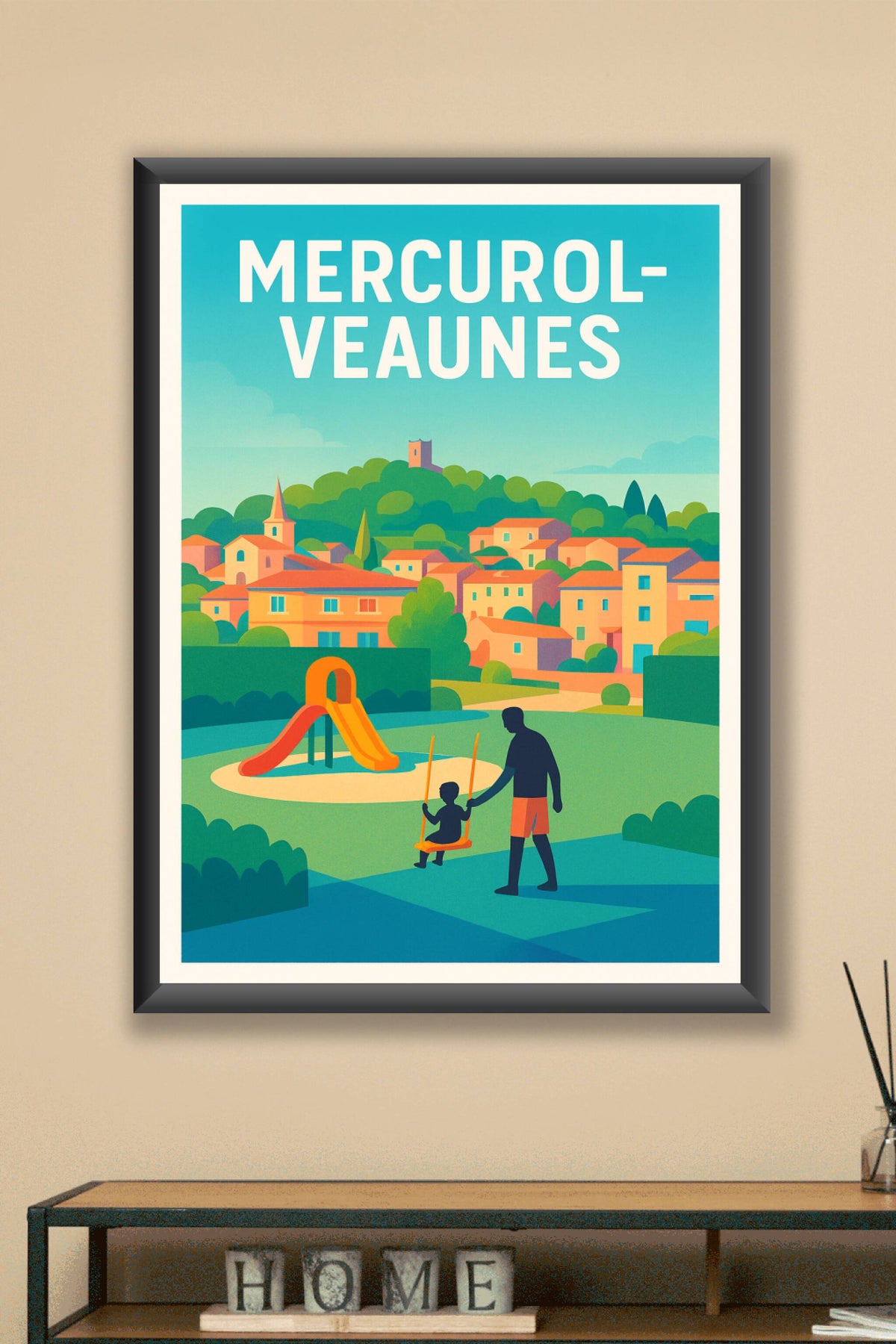 Affiche de Mercurol-Veaunes - Charme et douceur de vie en Provence