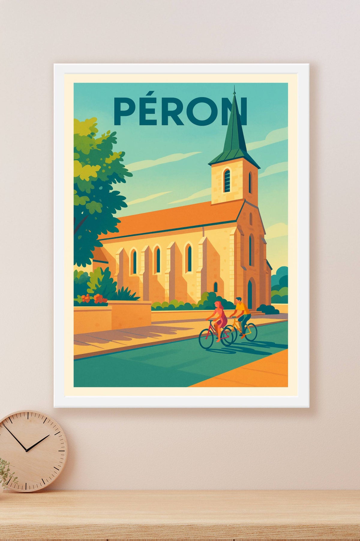 Affiche de Péron - Charme et douceur au cœur d'un village paisible