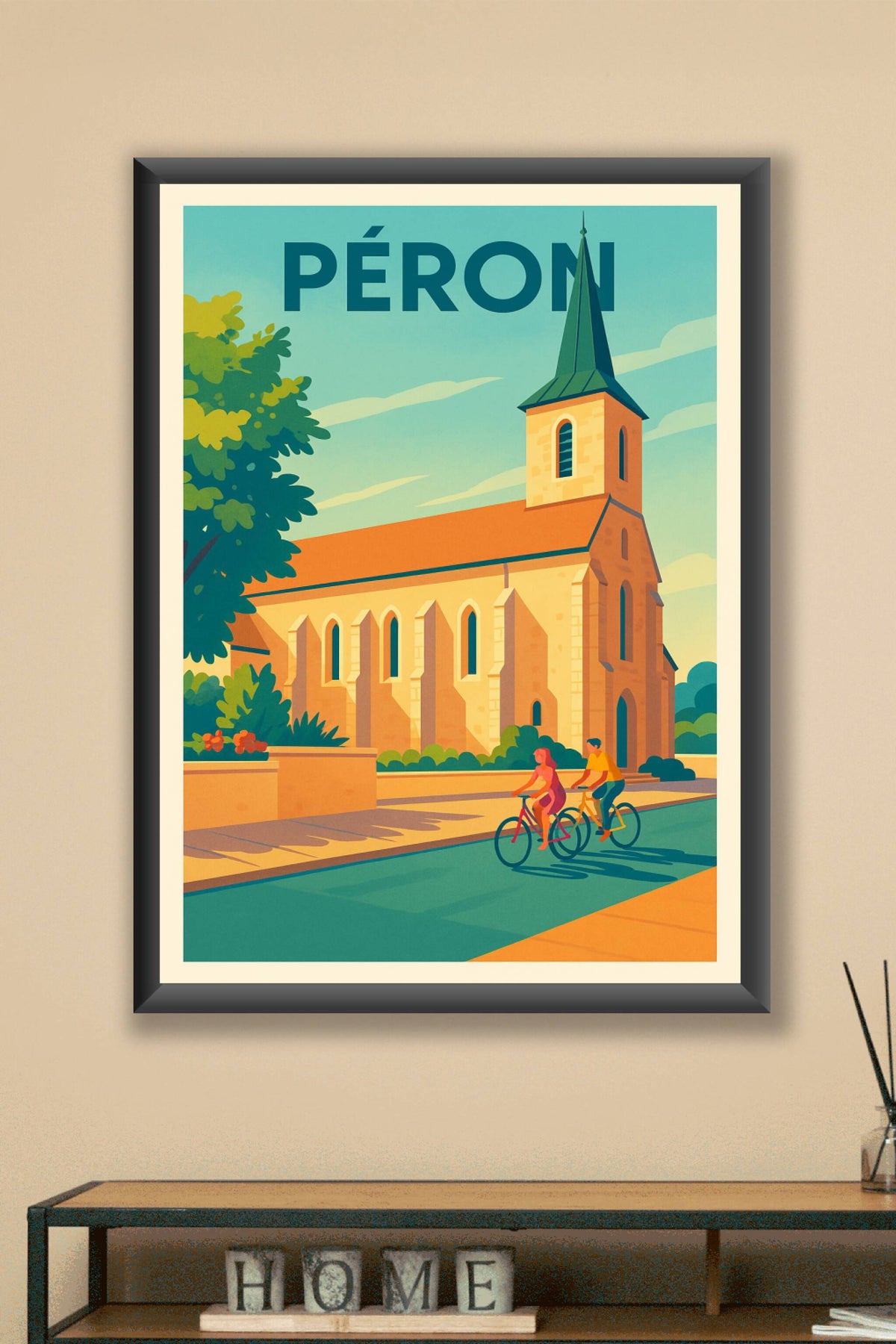 Affiche de Péron - Charme et douceur au cœur d'un village paisible
