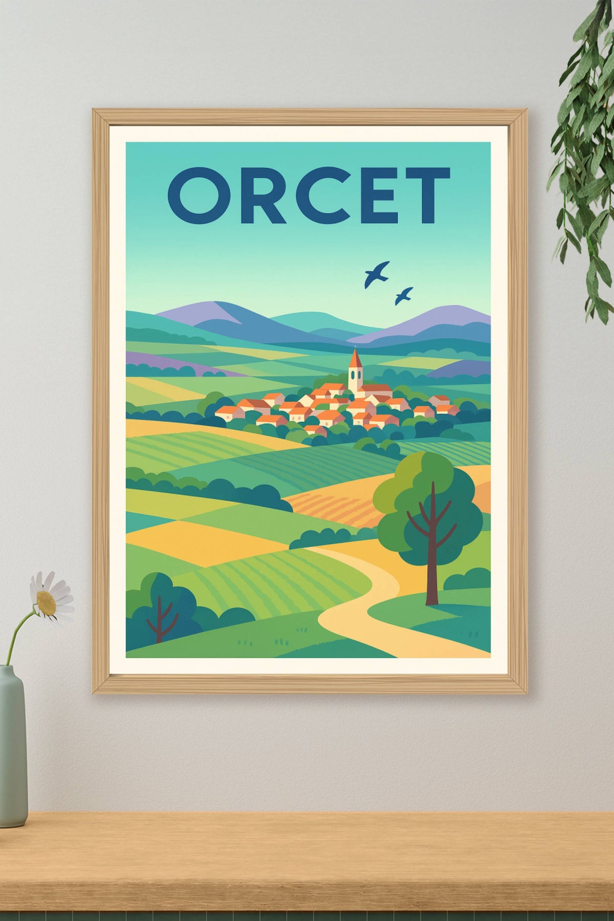 Affiche de Orcet - L'évasion bucolique au cœur des champs