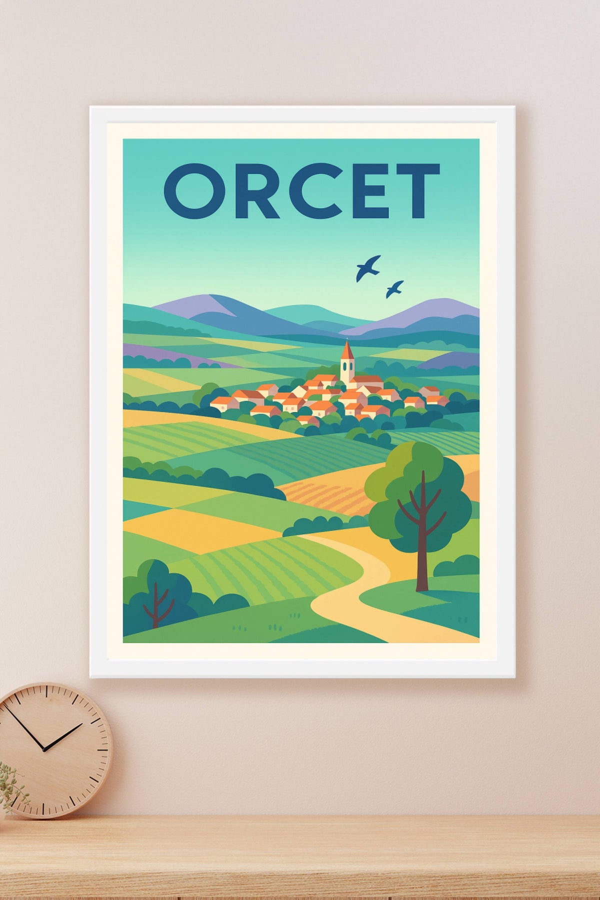 Affiche de Orcet - L'évasion bucolique au cœur des champs