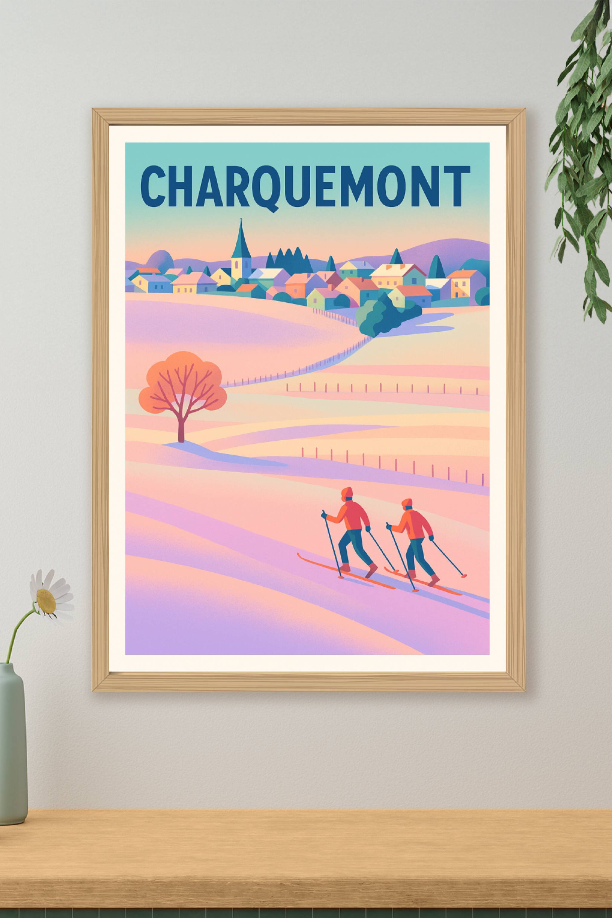 Affiche de Charquemont - L'escapade hivernale en douceur