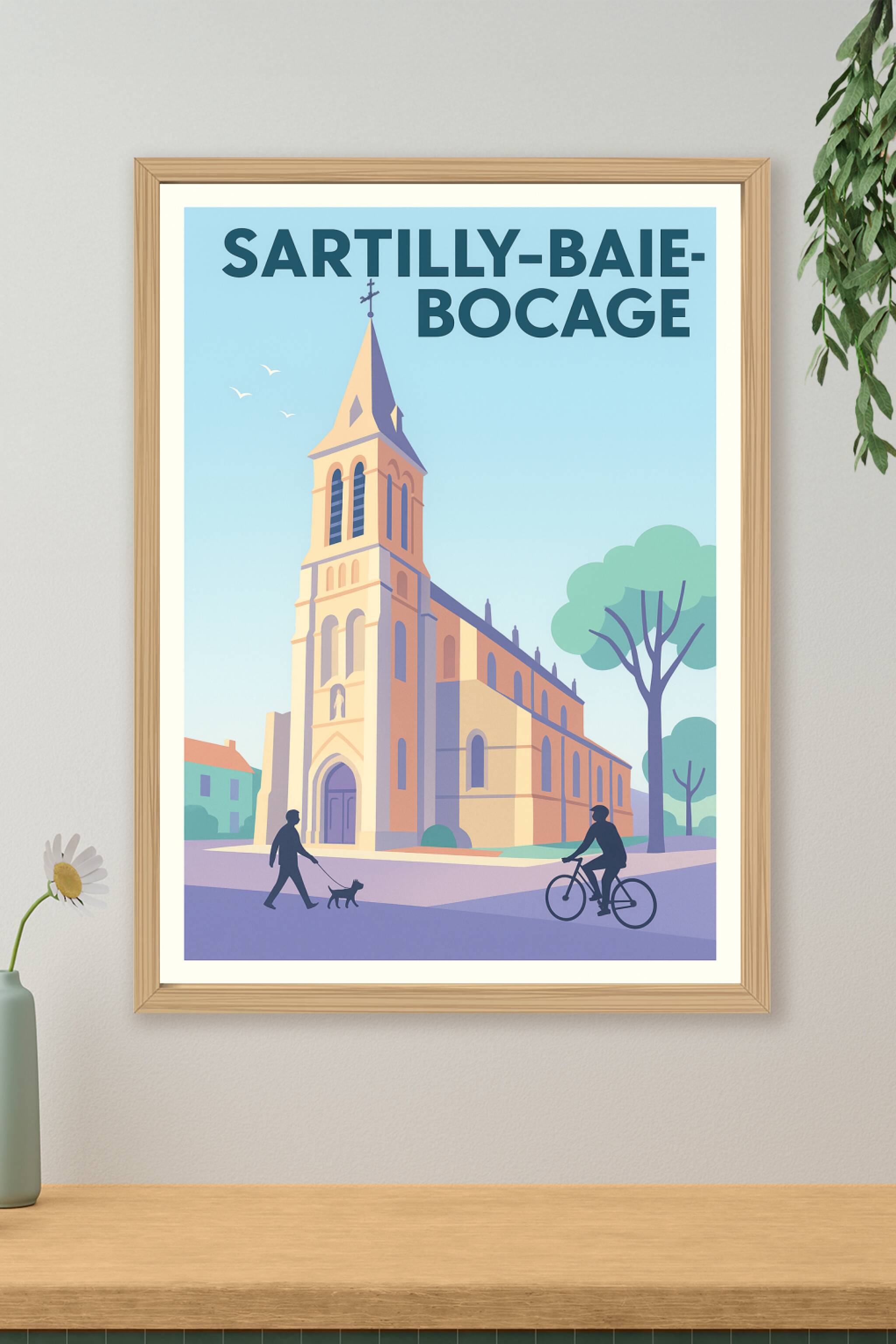 Affiche de Sartilly-Baie-Bocage - Charme et Sérénité au Cœur du Bocage