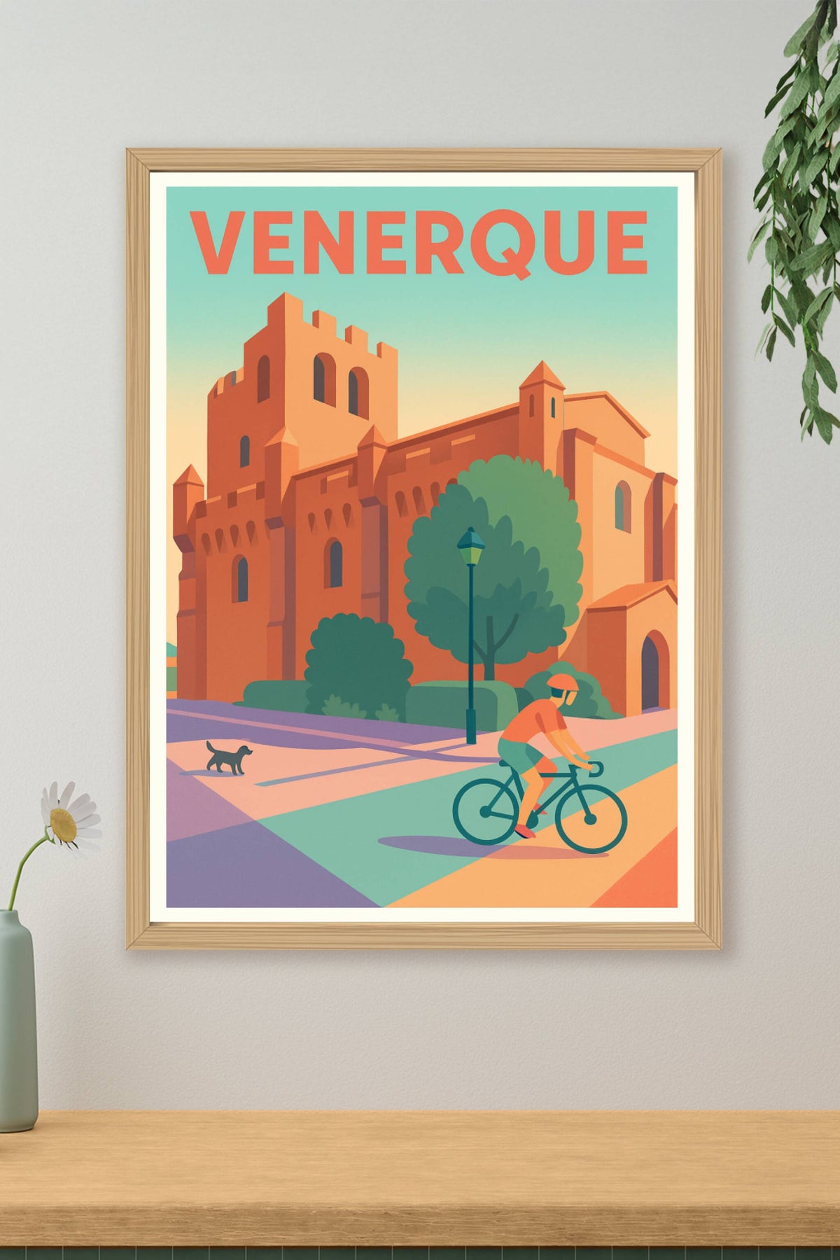 Affiche de Venerque - Charme et Sérénité à Vélo