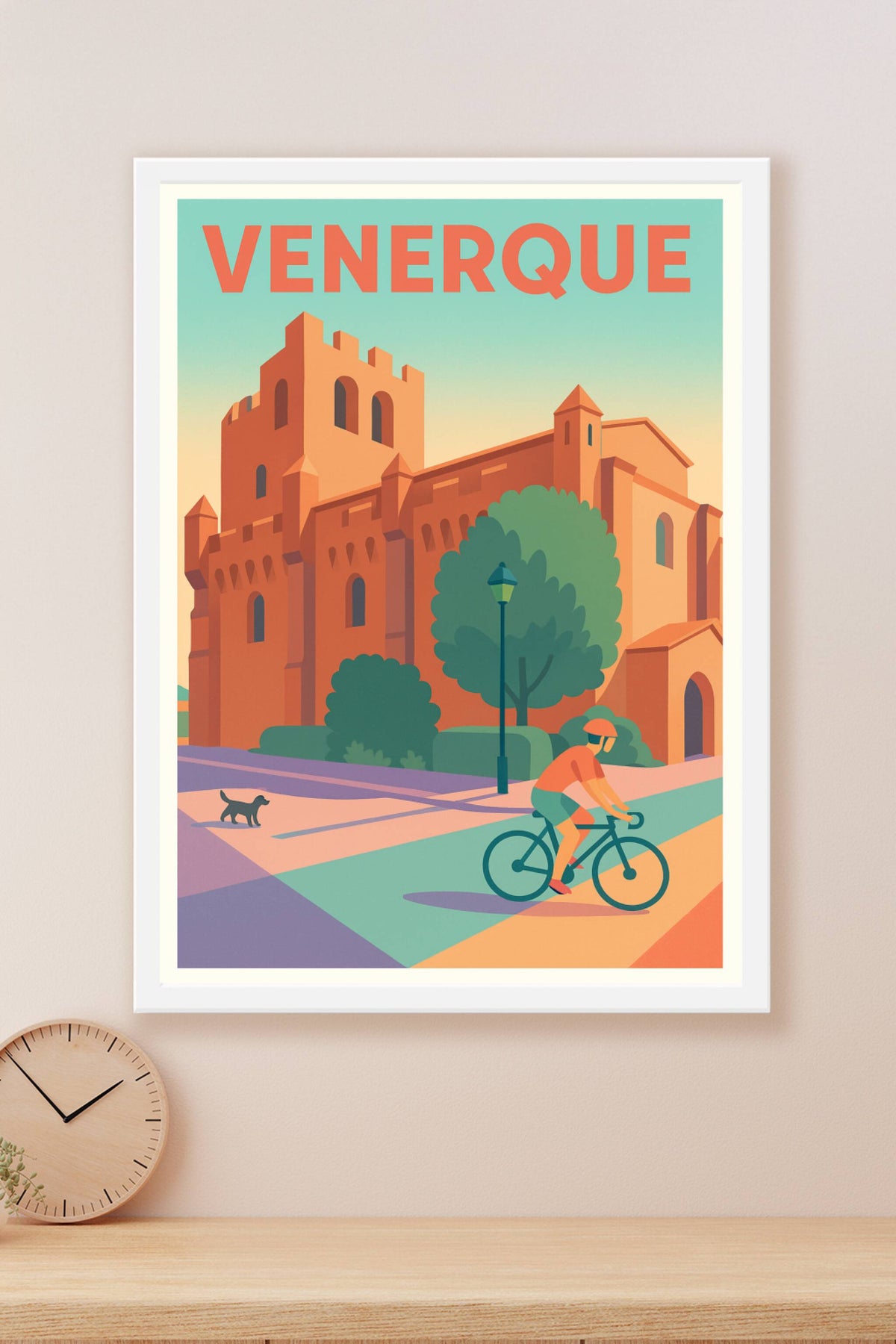 Affiche de Venerque - Charme et Sérénité à Vélo