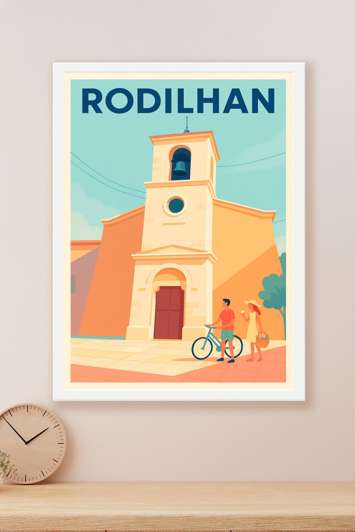 Affiche de Rodilhan - Charme et douceur de la ville ensoleillée