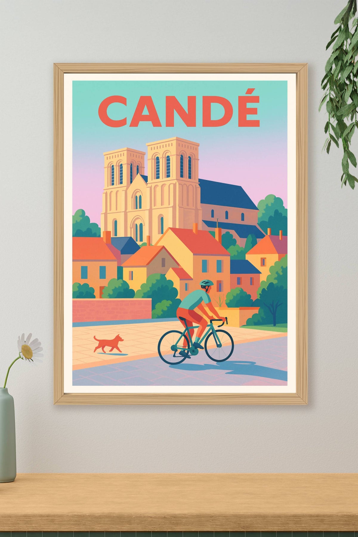 Affiche de Candé - Balade tranquille au cœur du village