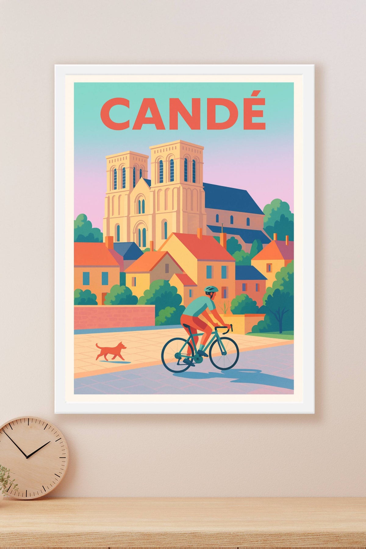Affiche de Candé - Balade tranquille au cœur du village