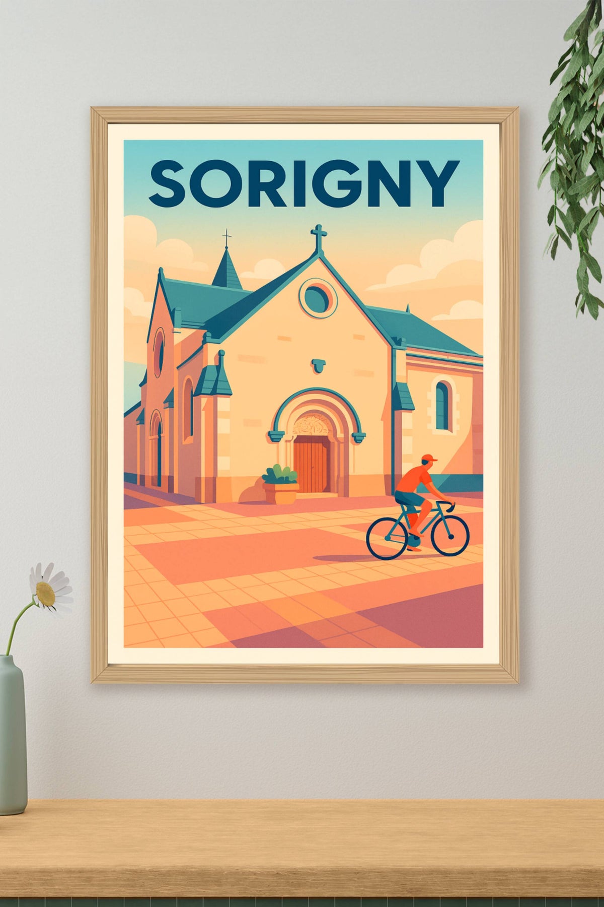 Affiche de Sorigny - Évasion paisible au cœur du patrimoine local