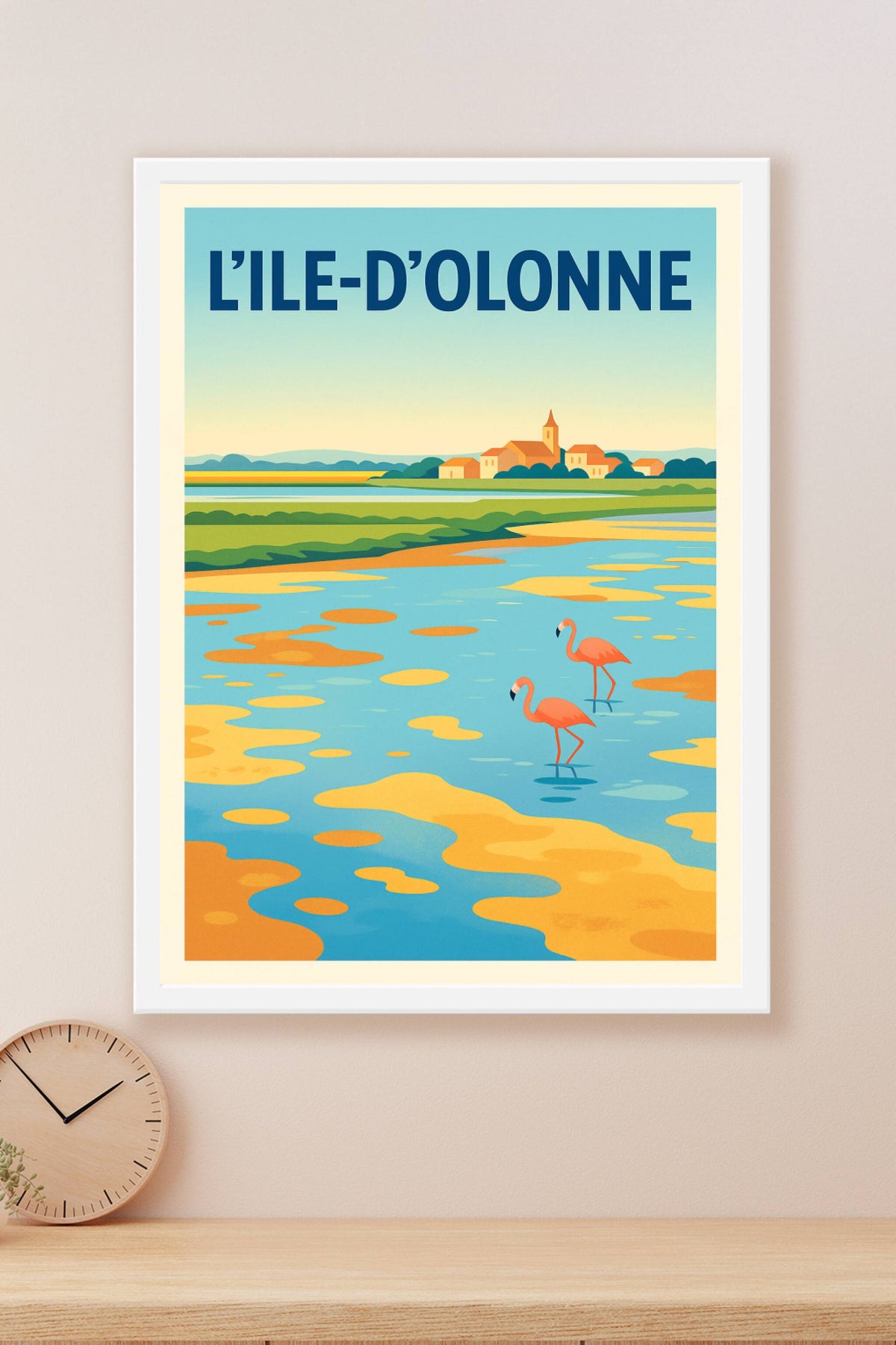 Affiche de L'Île-d'Olonne - Évasion nature et élégance