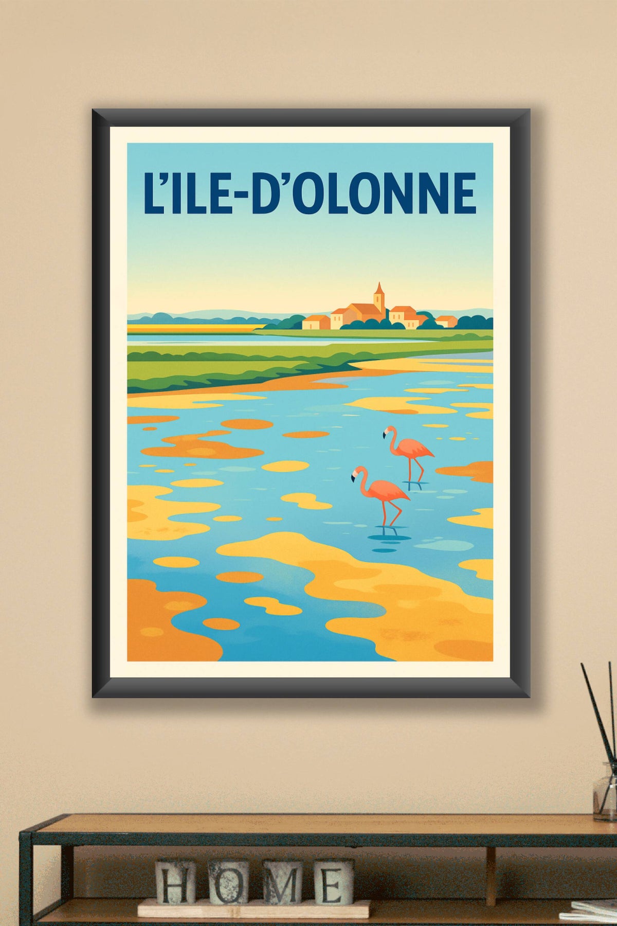 Affiche de L'Île-d'Olonne - Évasion nature et élégance