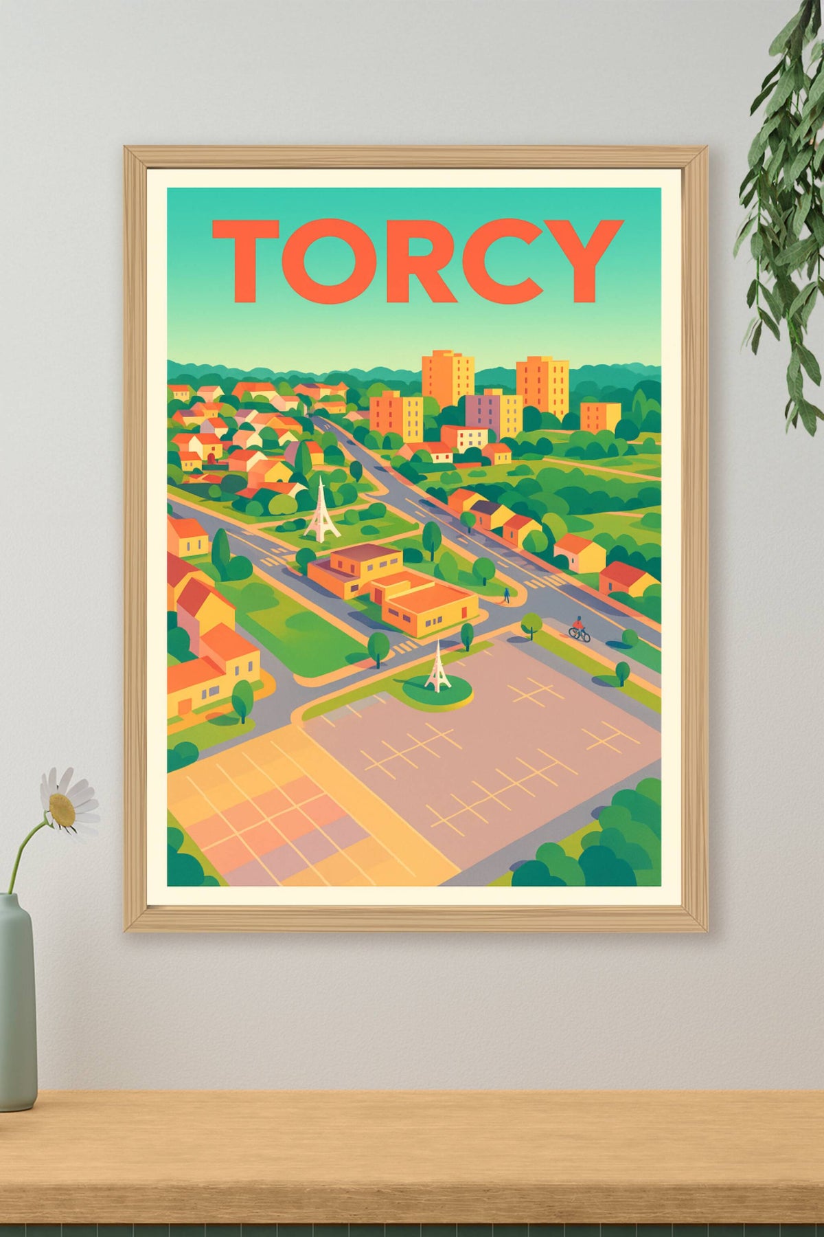 Affiche de Torcy - Une ville pleine de charme au calme