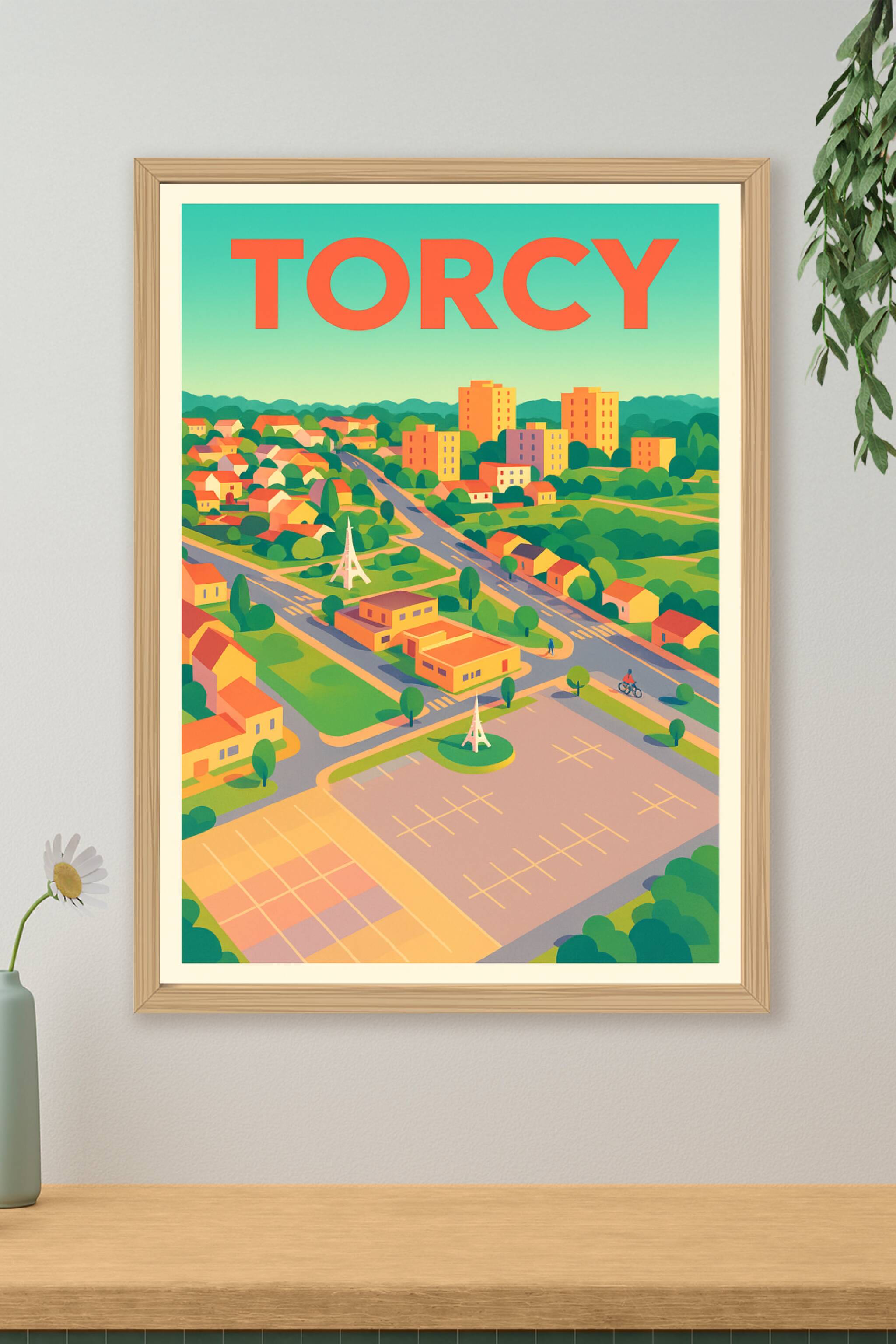 Affiche de Torcy - Une ville pleine de charme au calme