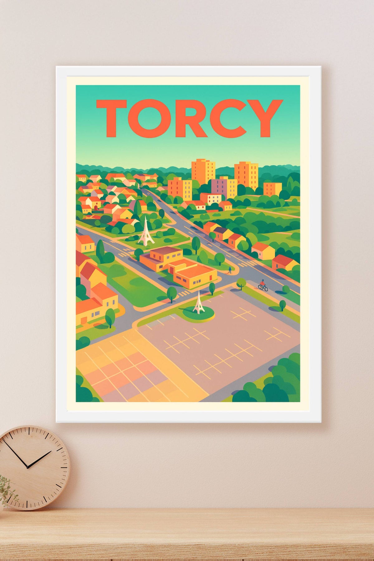 Affiche de Torcy - Une ville pleine de charme au calme