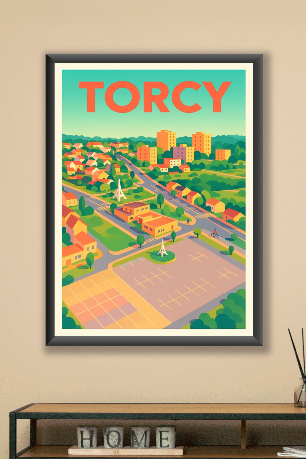 Affiche de Torcy - Une ville pleine de charme au calme