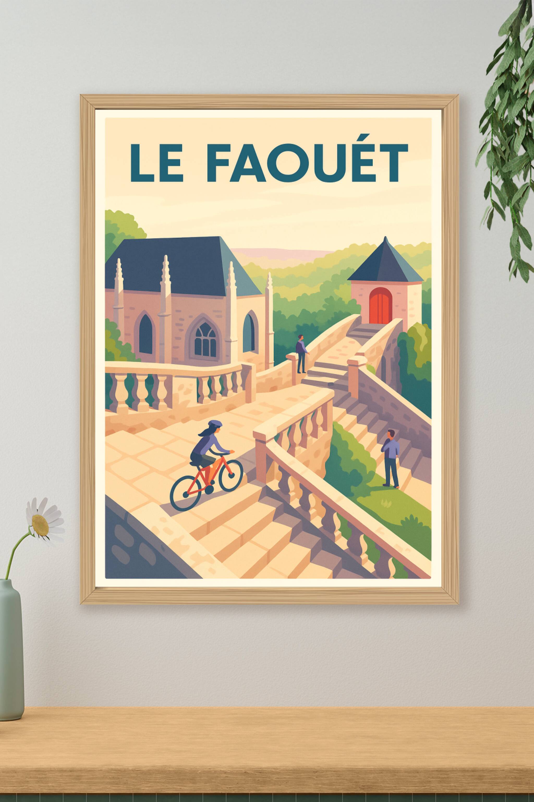 Affiche de Le Faouët - Voyagez au cœur de l'histoire bretonne