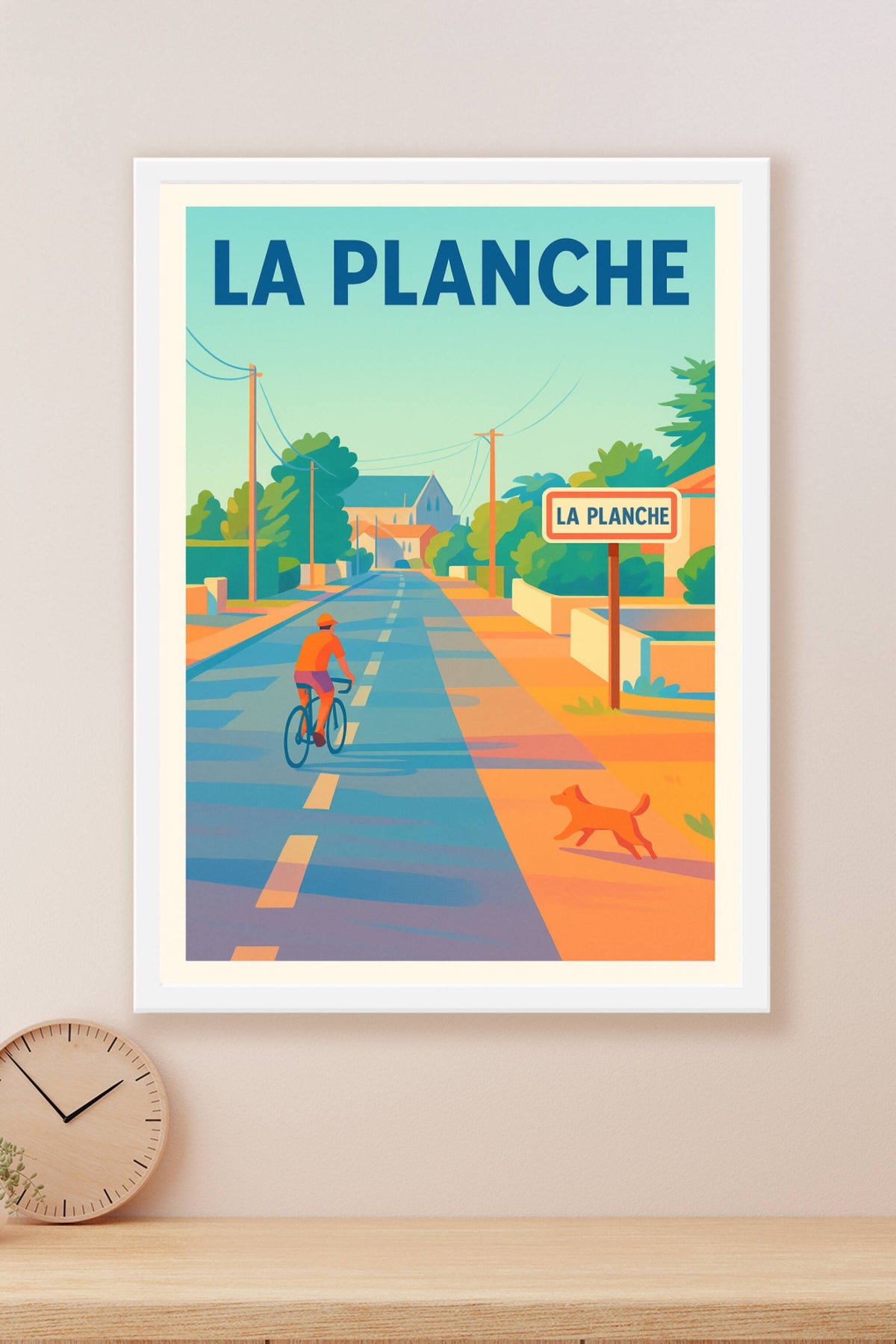 Affiche de La Planche - L'Évasion à Vélo au Cœur du Paysage