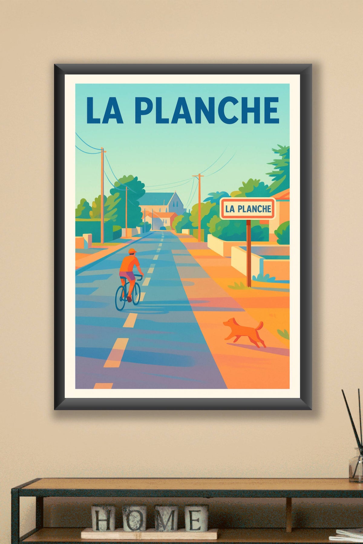 Affiche de La Planche - L'Évasion à Vélo au Cœur du Paysage