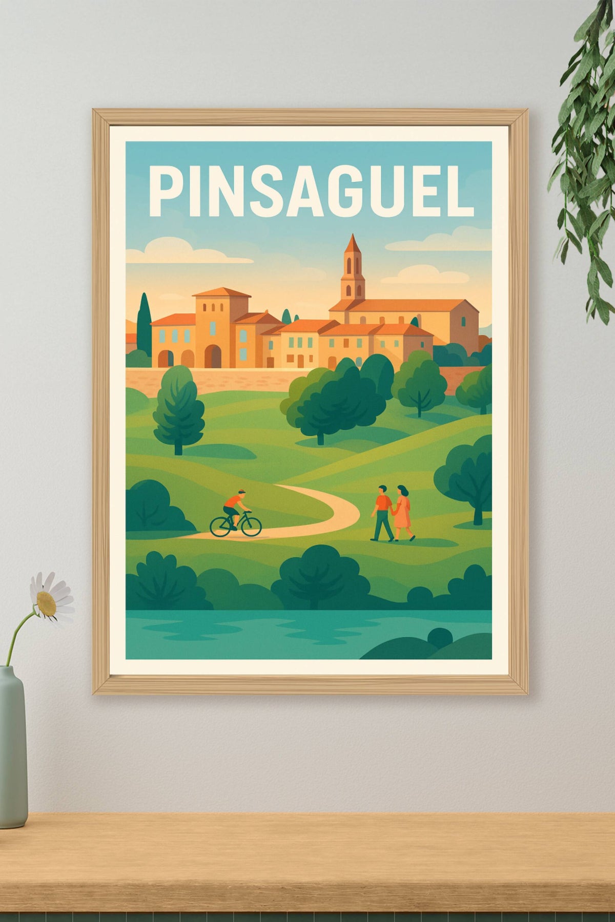 Affiche de Pinsaguel - Évasion paisible au cœur de la nature