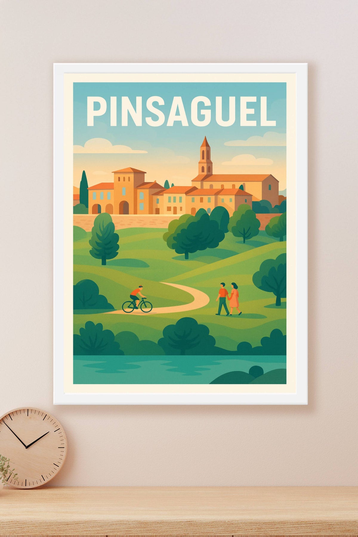 Affiche de Pinsaguel - Évasion paisible au cœur de la nature