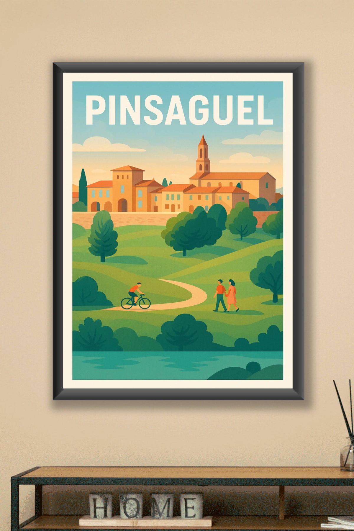 Affiche de Pinsaguel - Évasion paisible au cœur de la nature