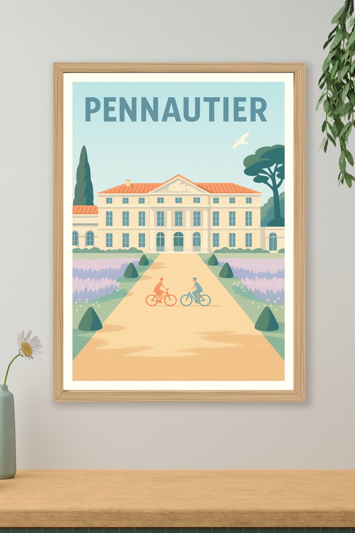 Affiche de Pennautier - Élégance et sérénité au cœur du domaine