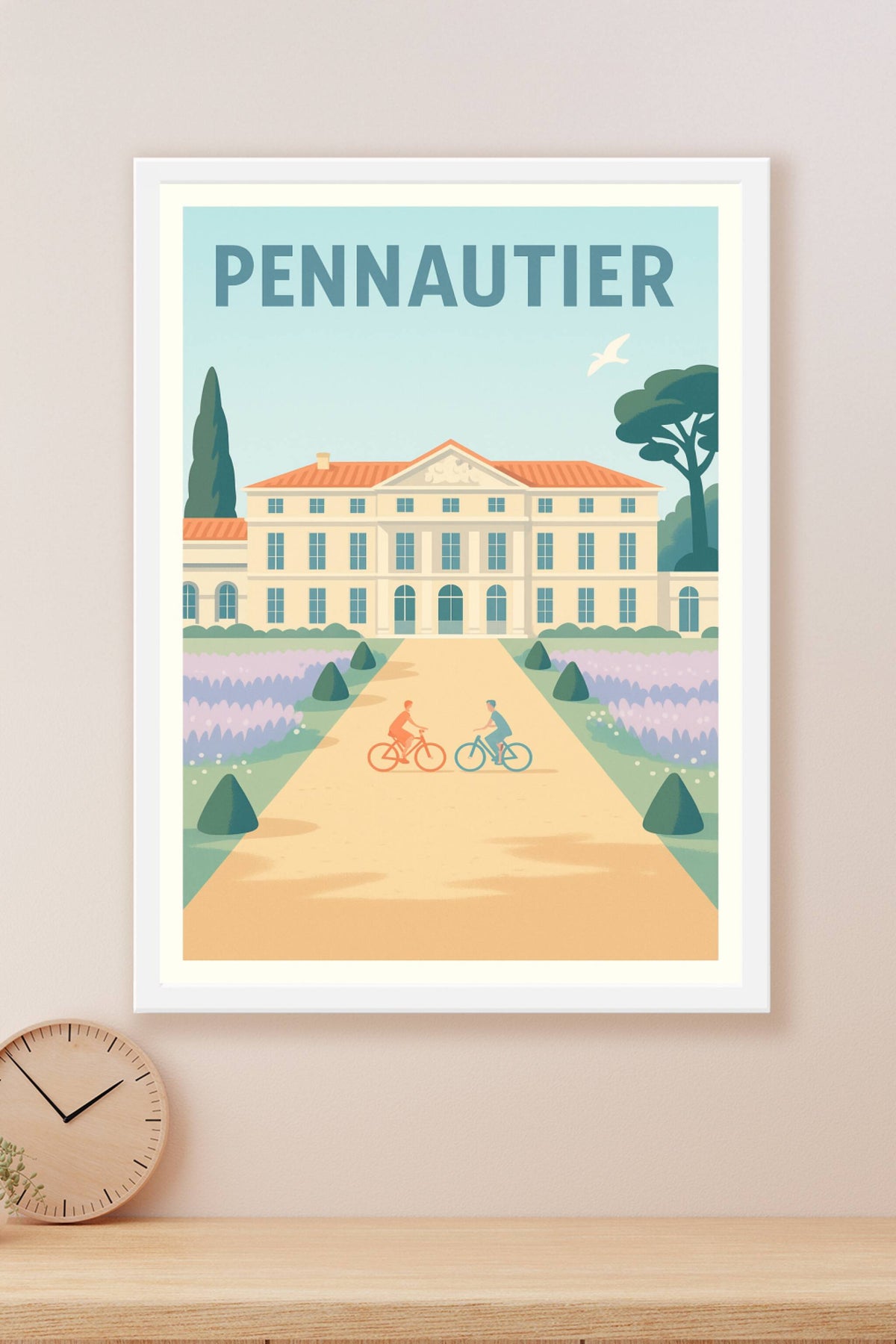 Affiche de Pennautier - Élégance et sérénité au cœur du domaine