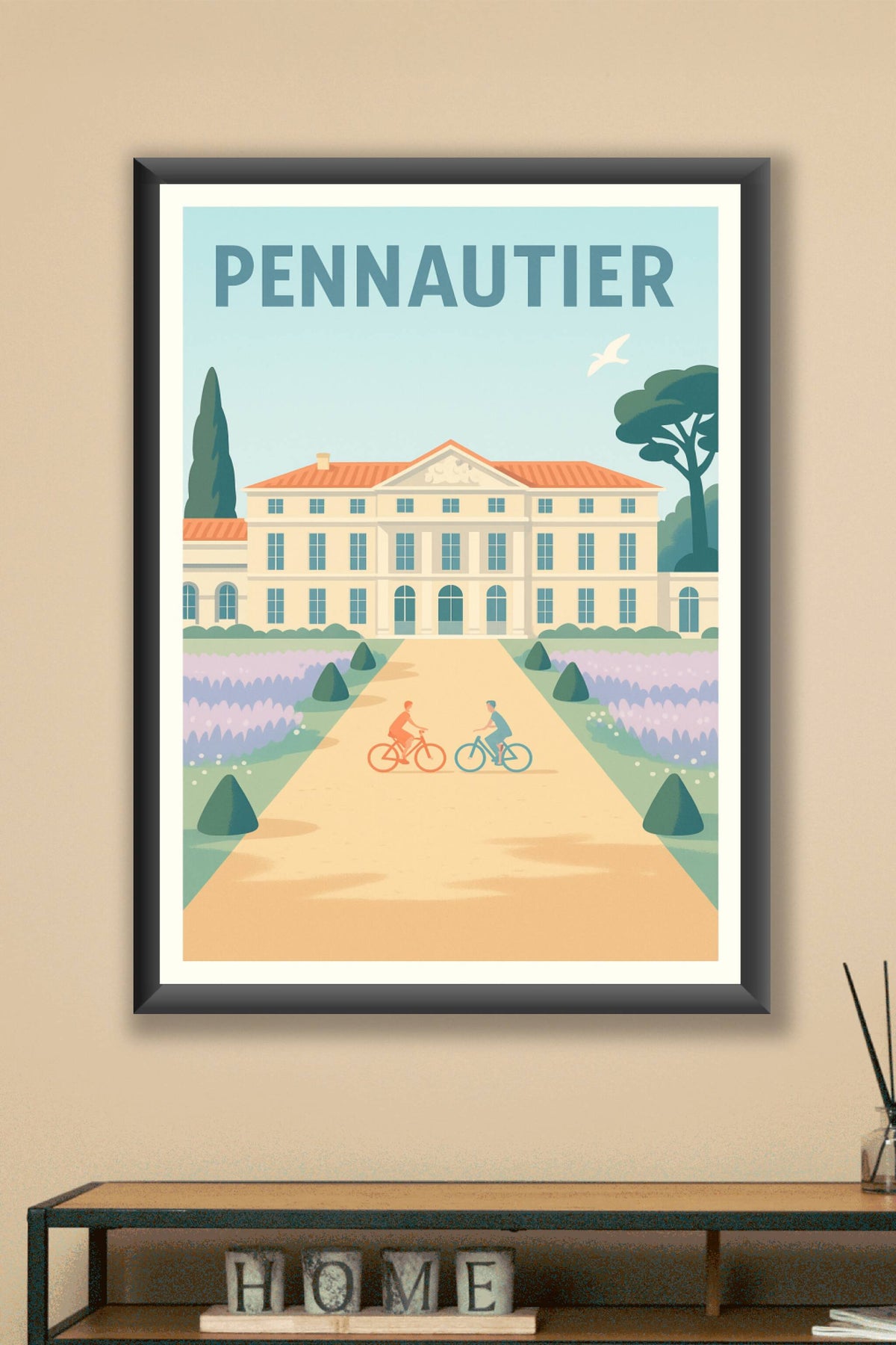 Affiche de Pennautier - Élégance et sérénité au cœur du domaine