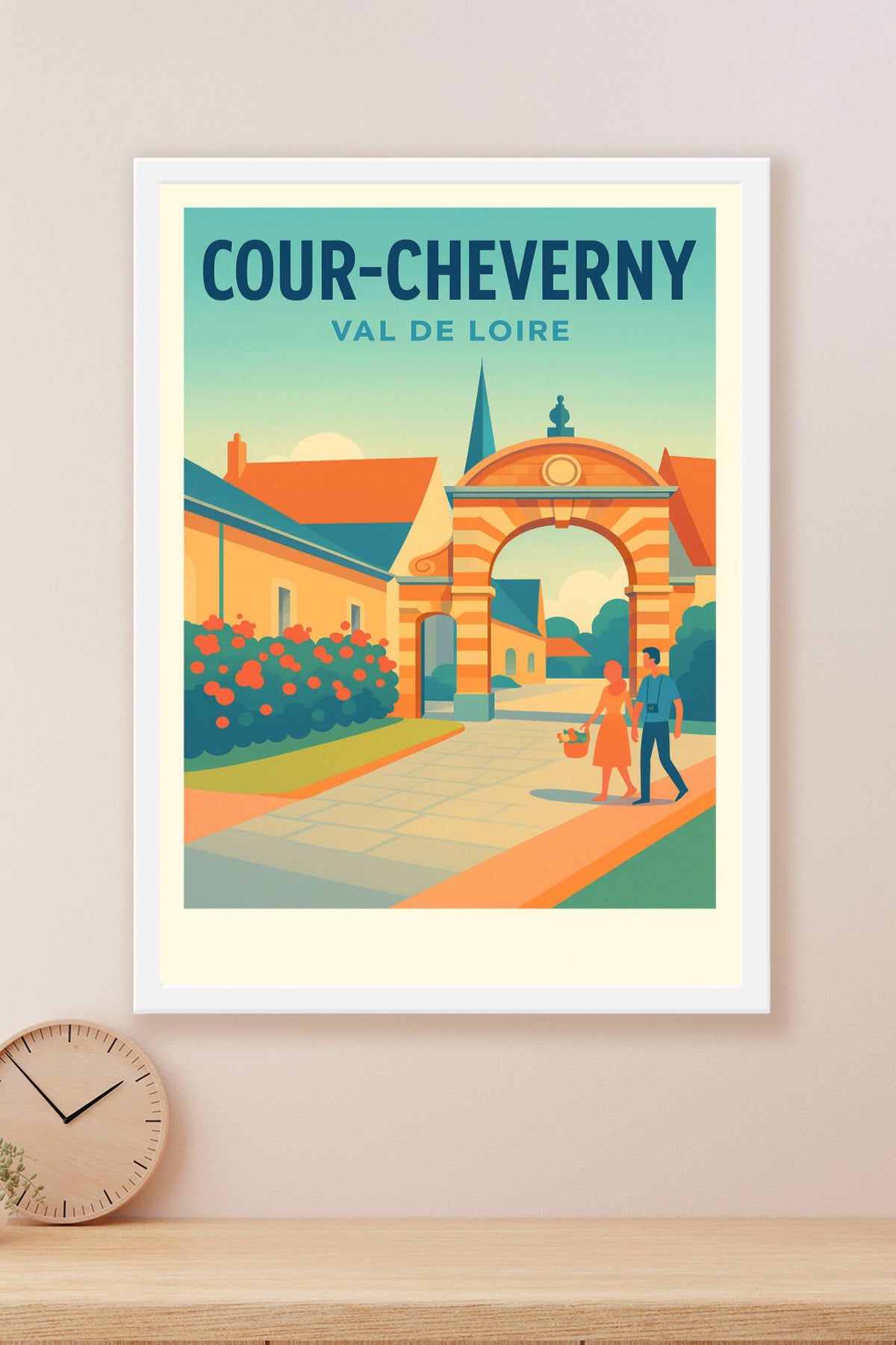Affiche de Cour-Cheverny - Charme et authenticité au cœur du Val de Loire