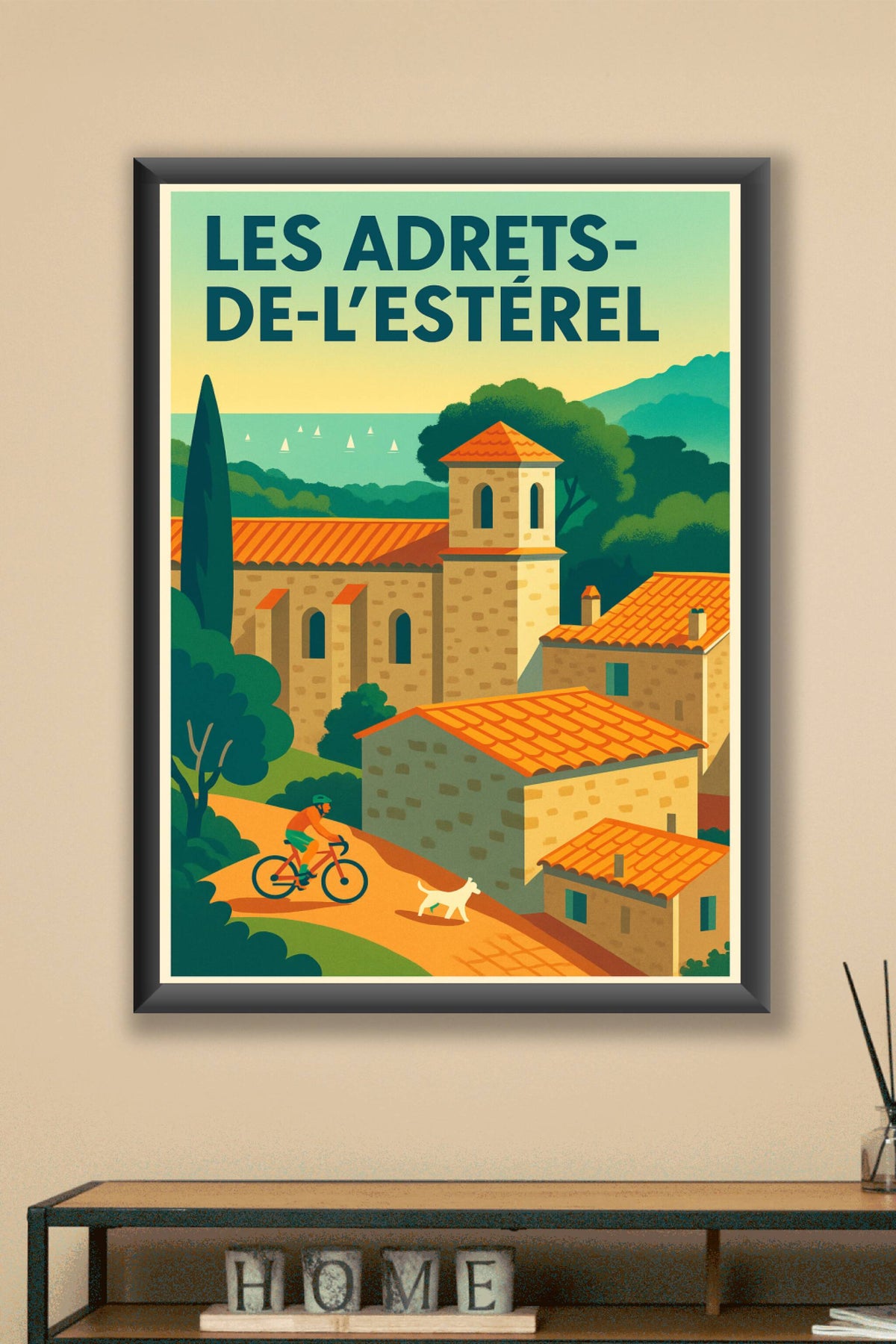Affiche de Les Adrets-de-l'Estérel - Charme provençal et nature apaisante