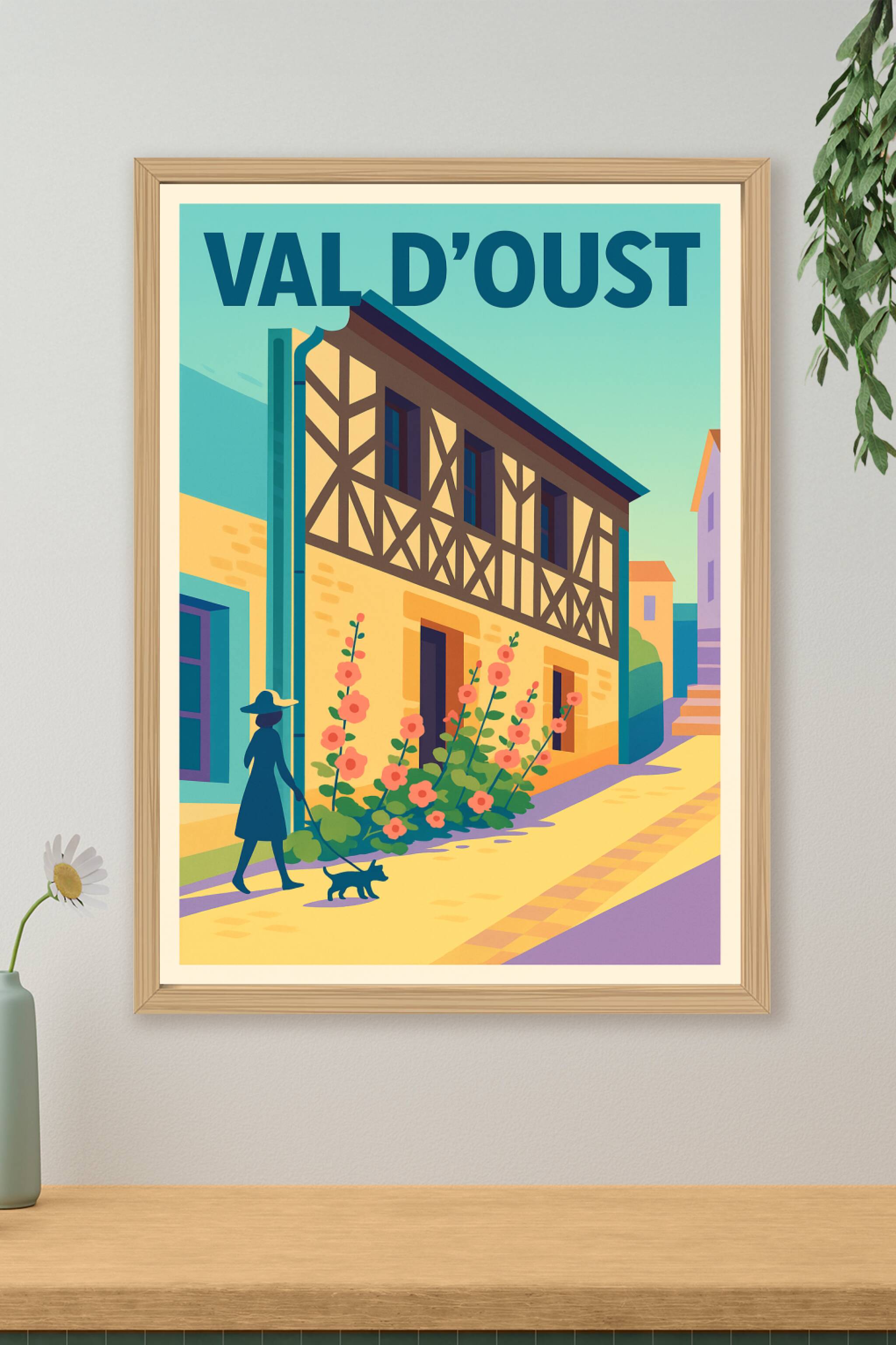 Affiche de Val d'Oust - Charme authentique et douceur de vivre