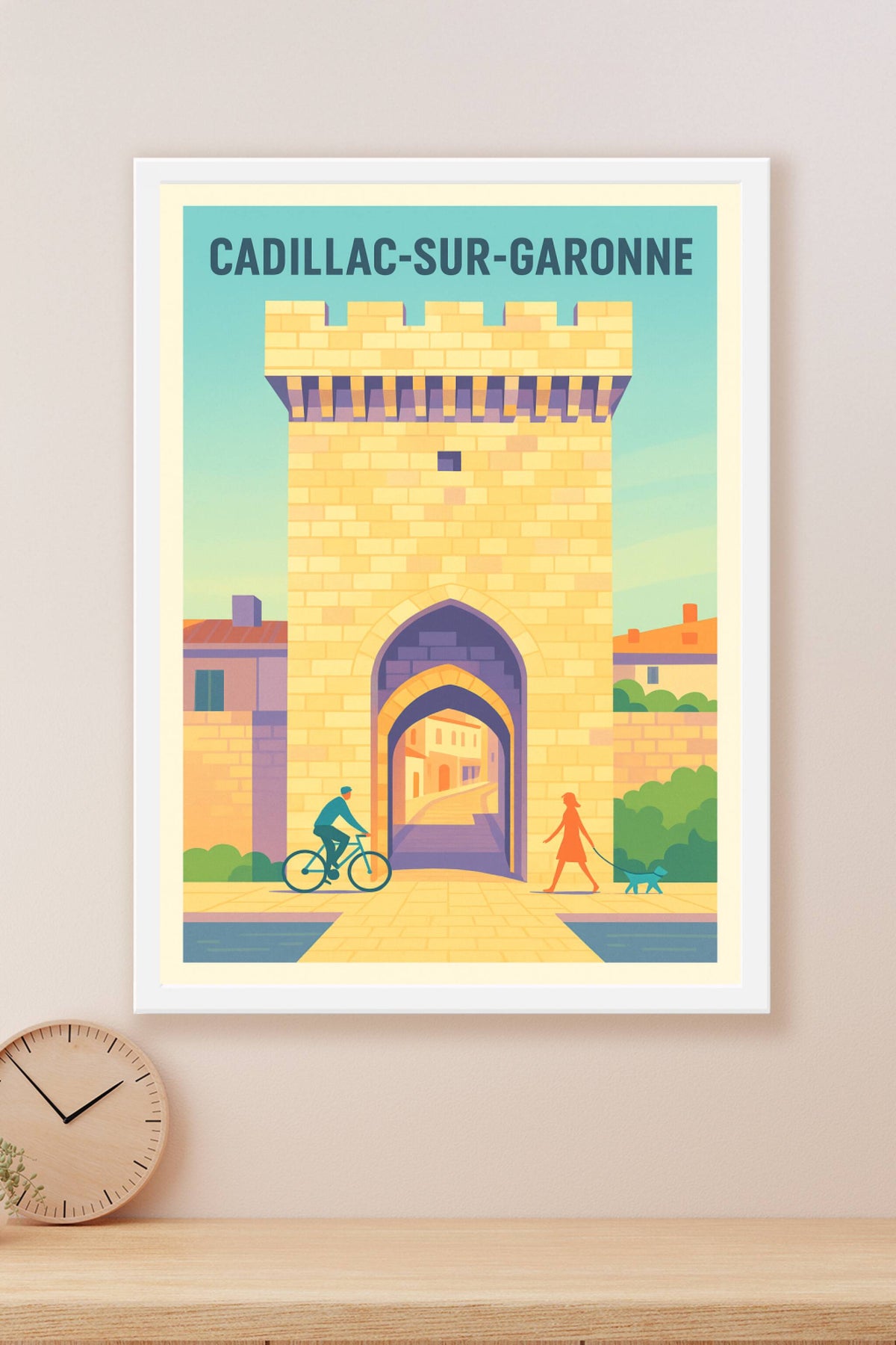 Affiche de Cadillac-sur-Garonne - L'élégance historique au cœur du Sud-Ouest