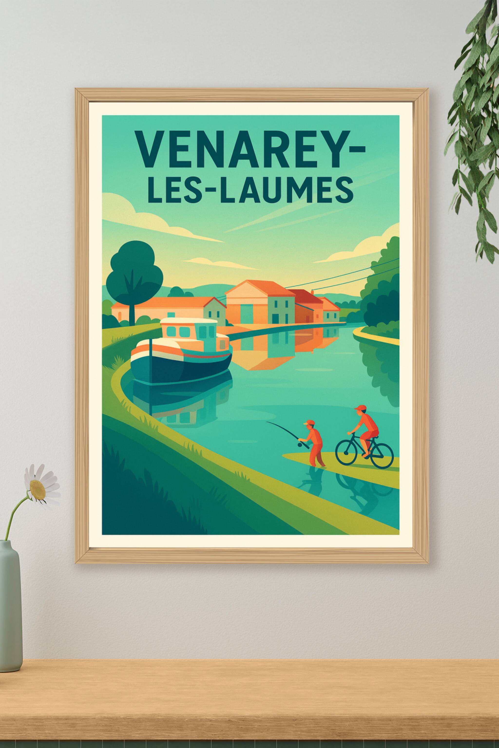 Affiche de Venarey-les-Laumes - L'évasion au fil de l'eau