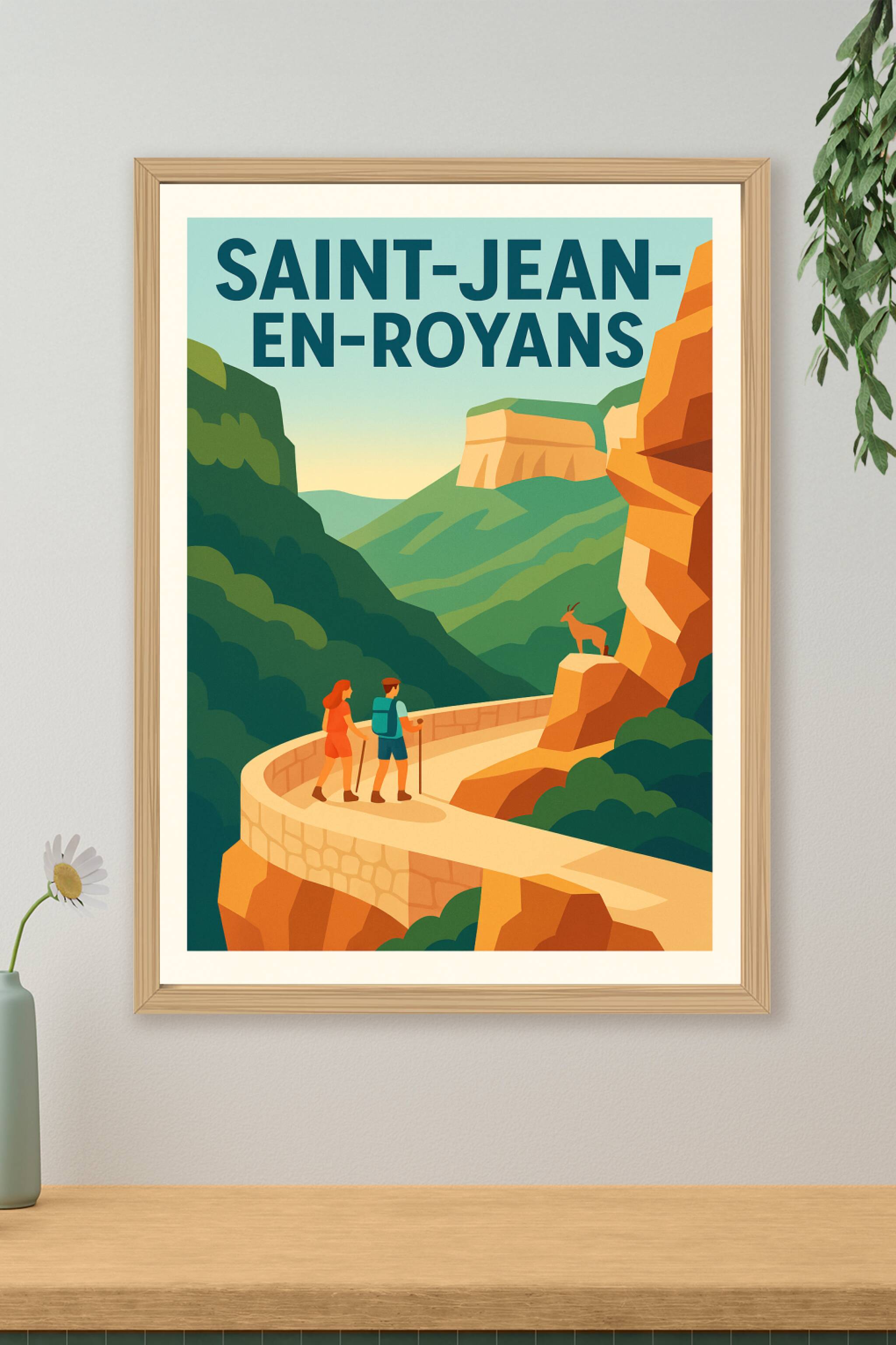 Affiche de Saint-Jean-en-Royans - Évasion en pleine nature