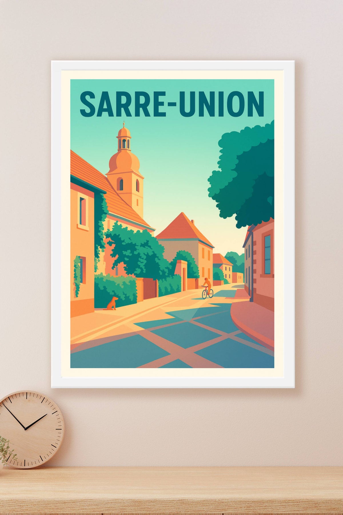 Affiche de Sarre-Union - L'élégance d'un village alsacien à découvrir
