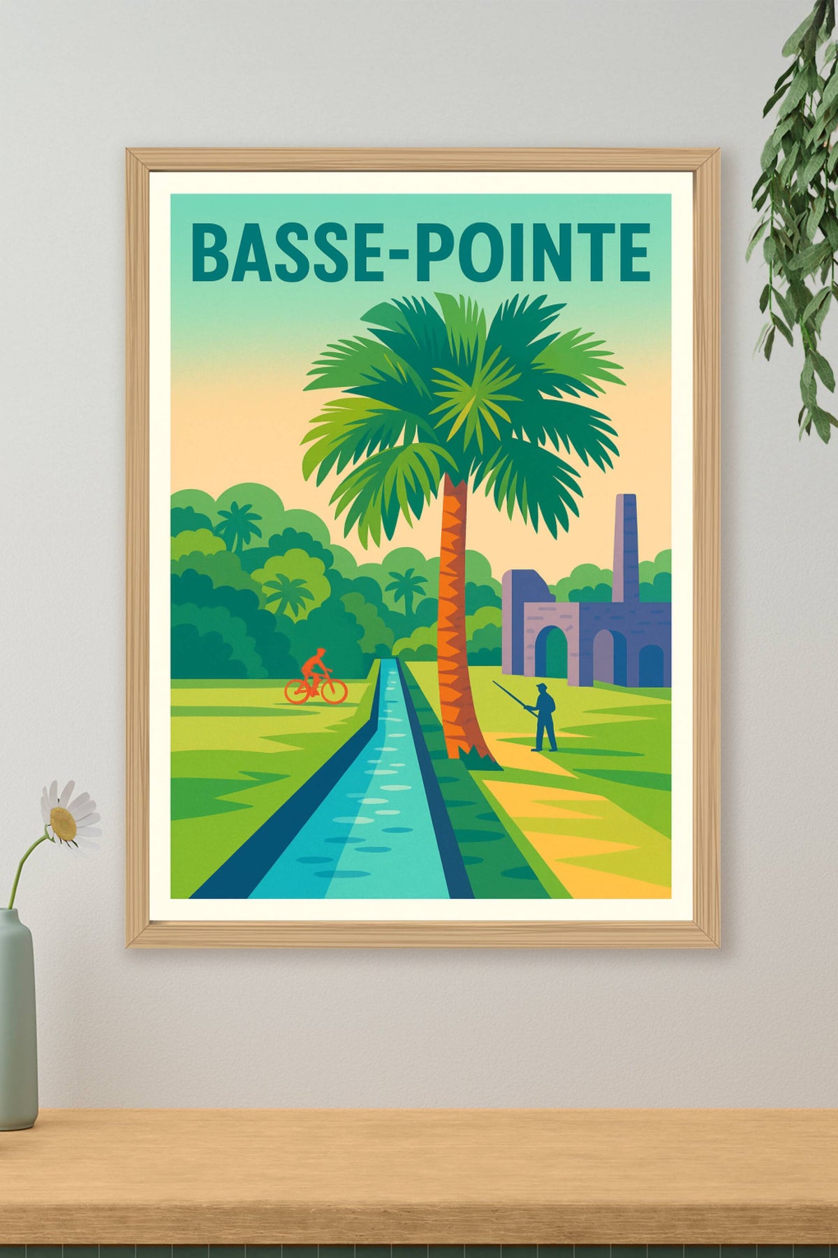 Affiche de Basse-Pointe - Évasion Tropicale et Patrimoine