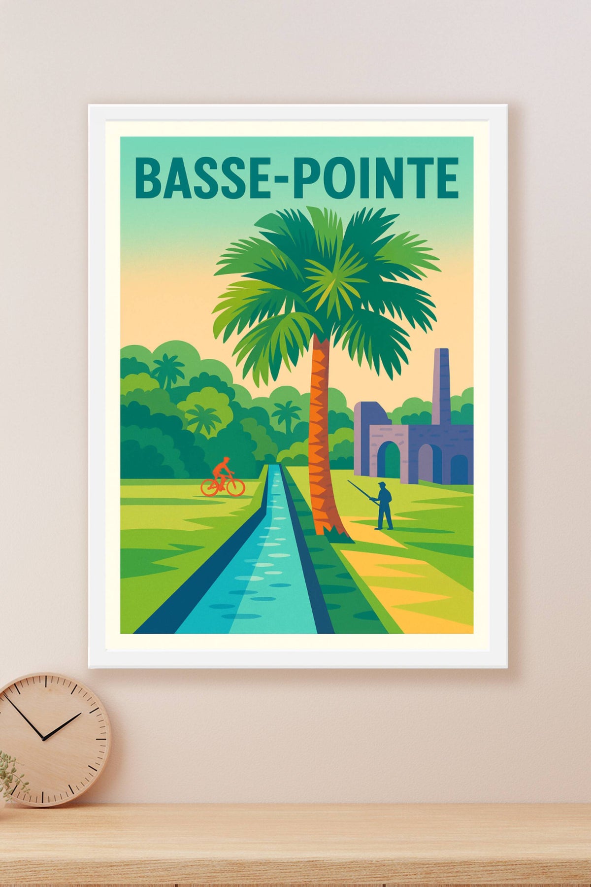 Affiche de Basse-Pointe - Évasion Tropicale et Patrimoine
