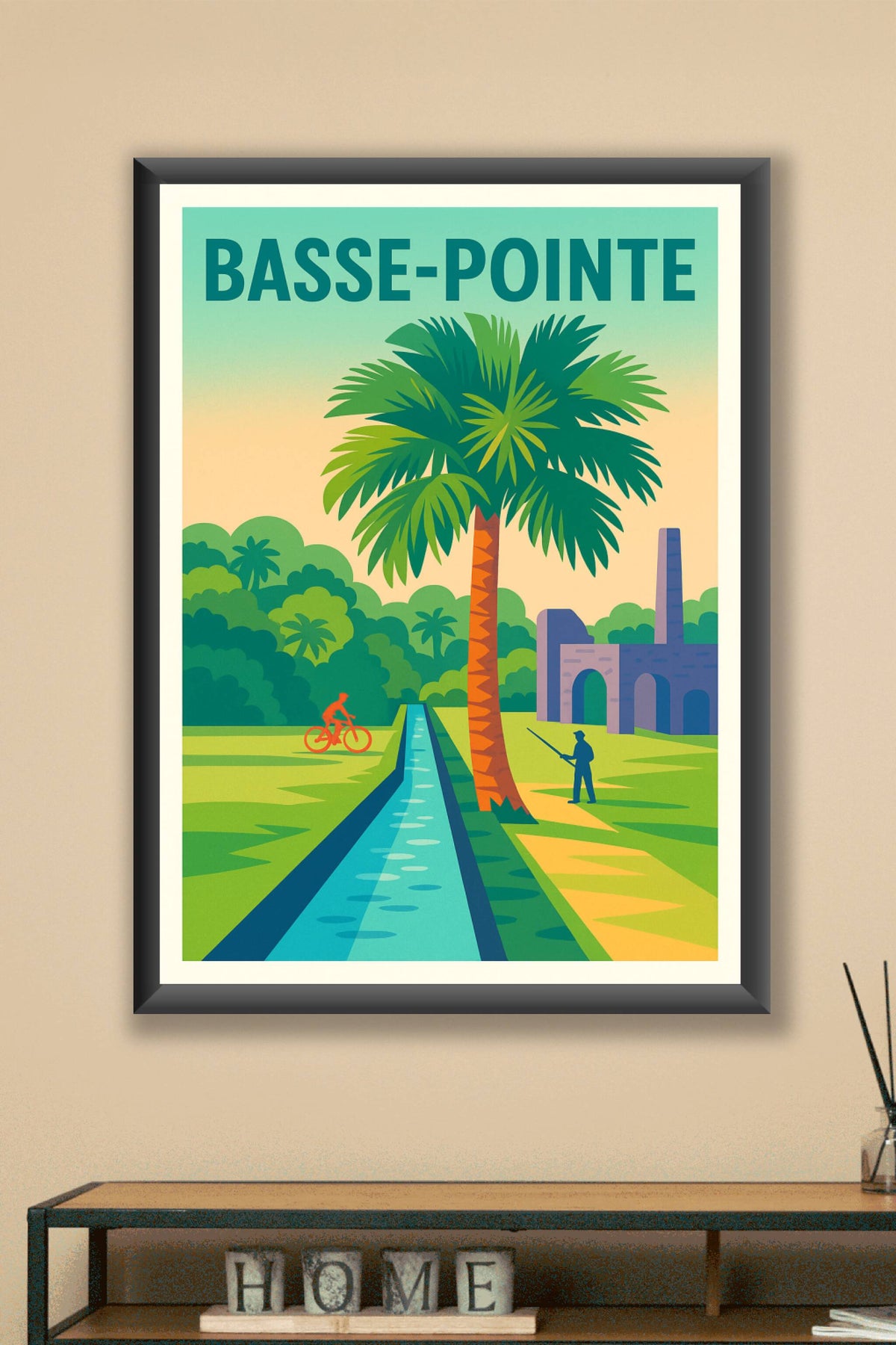 Affiche de Basse-Pointe - Évasion Tropicale et Patrimoine