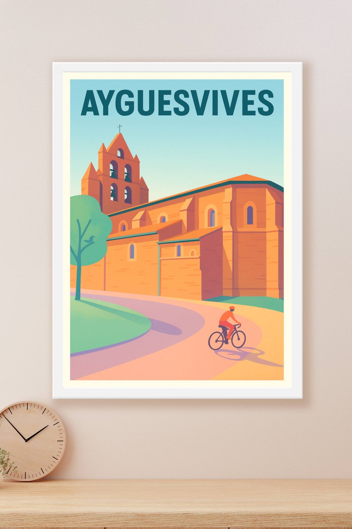 Affiche de Ayguesvives - Tranquillité et patrimoine en lumière douce