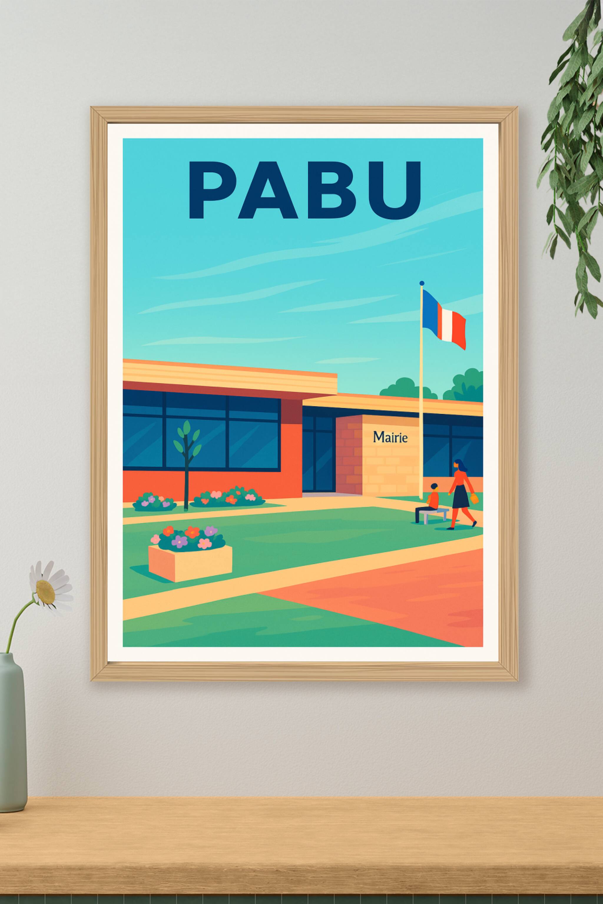 Affiche de Pabu - Charme et sérénité au cœur de la mairie