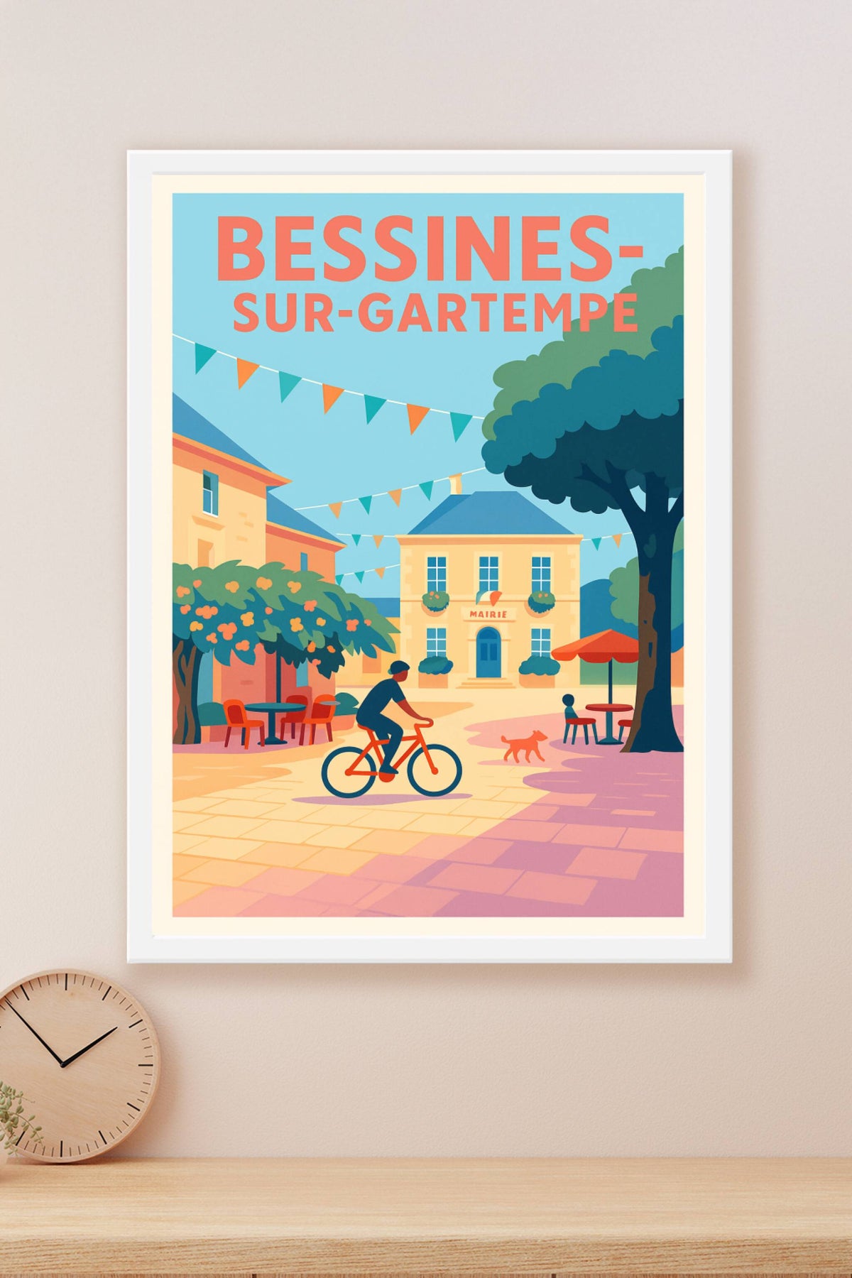 Affiche de Bessines-sur-Gartempe - Charme et douceur de vie en village