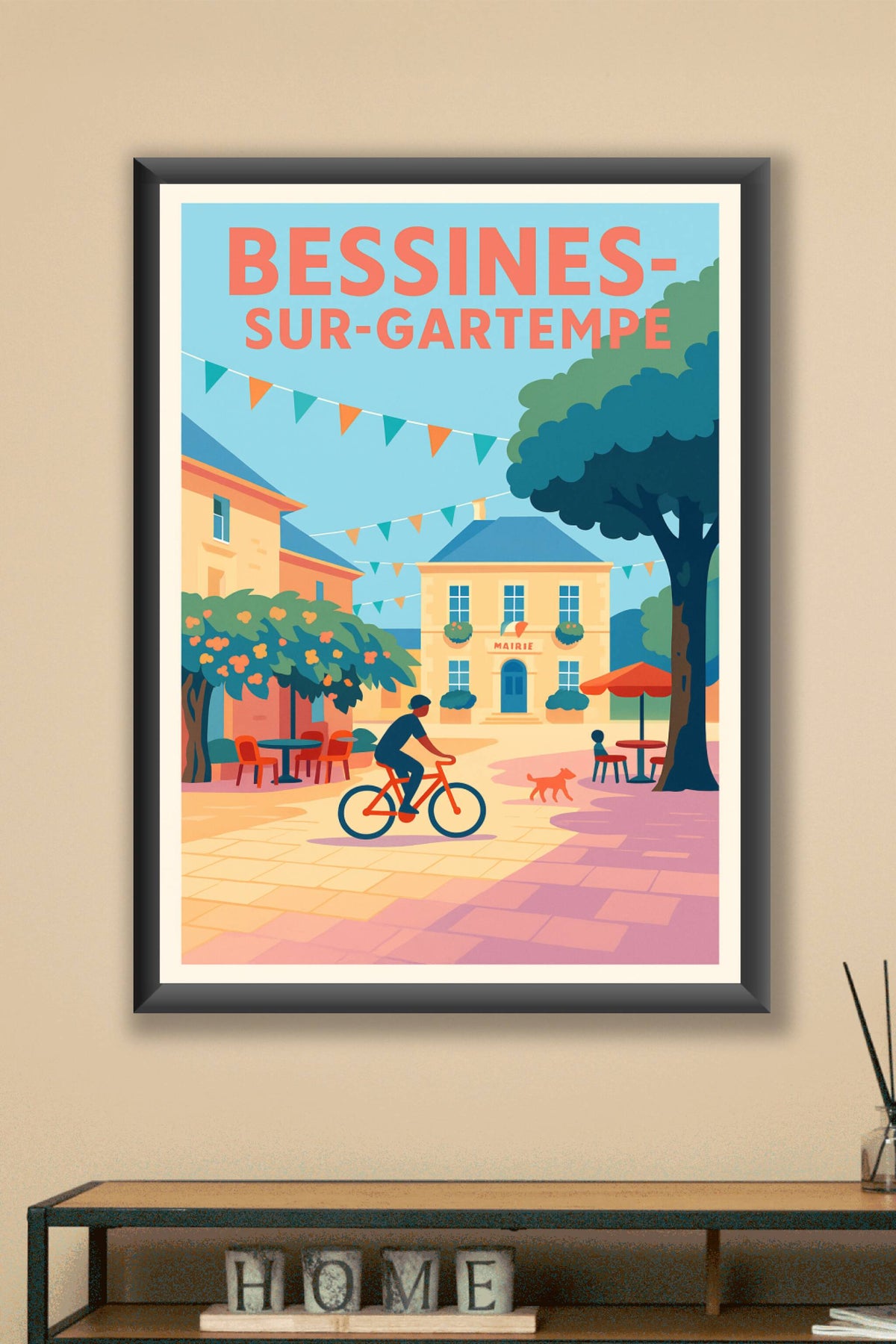 Affiche de Bessines-sur-Gartempe - Charme et douceur de vie en village
