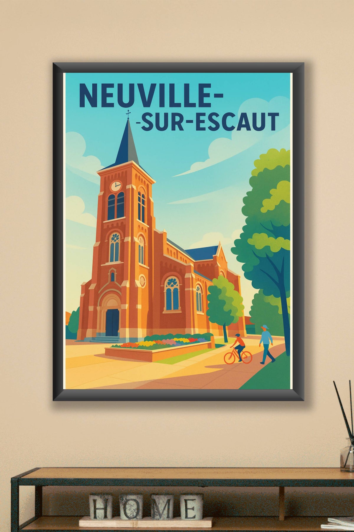 Affiche de Neuville-sur-Escaut - Charme et Sérénité au Cœur de la Ville