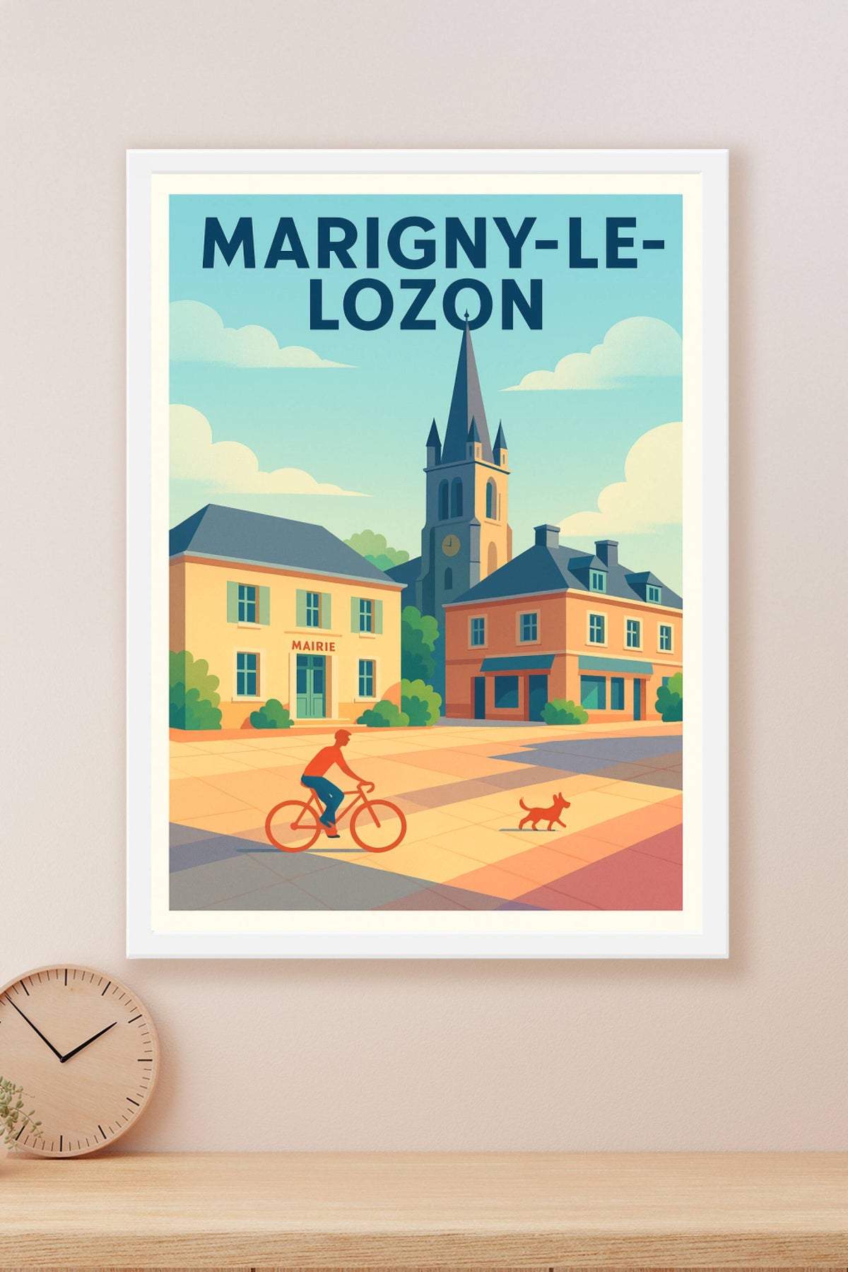 Affiche de Marigny-Le-Lozon - Charme paisible au cœur du village