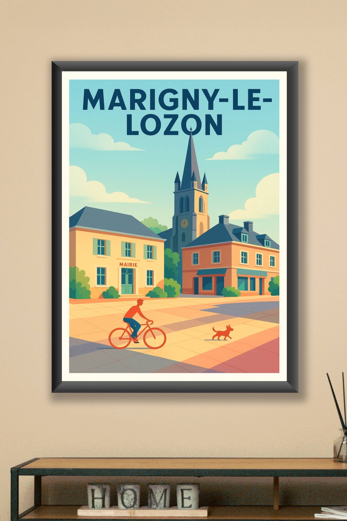 Affiche de Marigny-Le-Lozon - Charme paisible au cœur du village