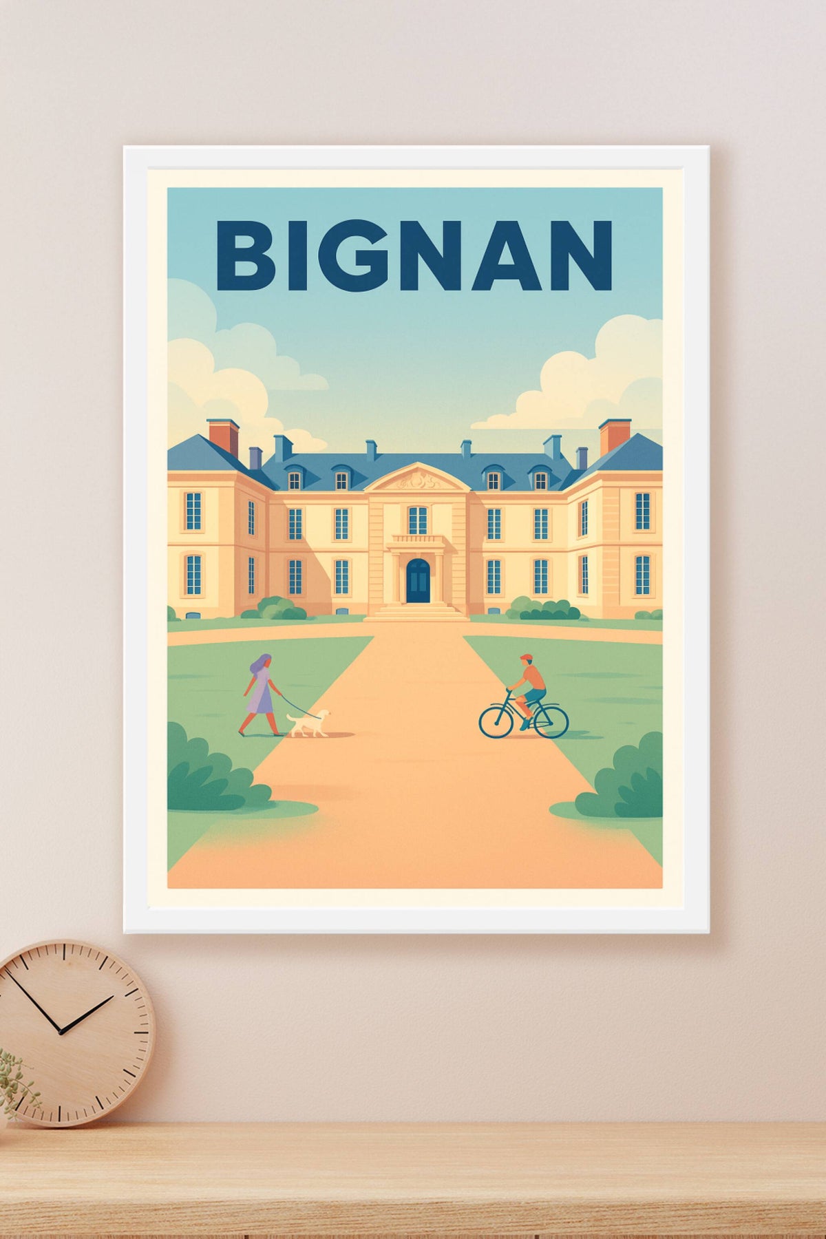 Affiche de Bignan - Élégance et sérénité en Bretagne