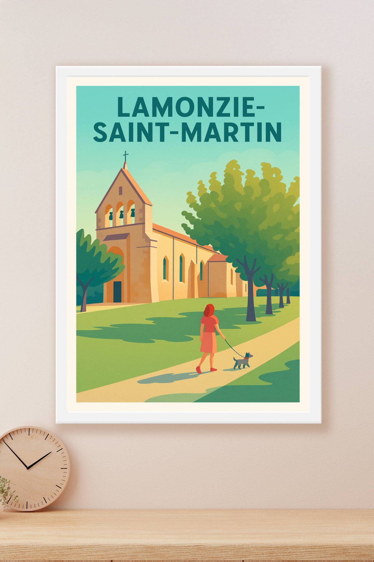 Affiche de Lamonzie-Saint-Martin - Promenade paisible au cœur du patrimoine