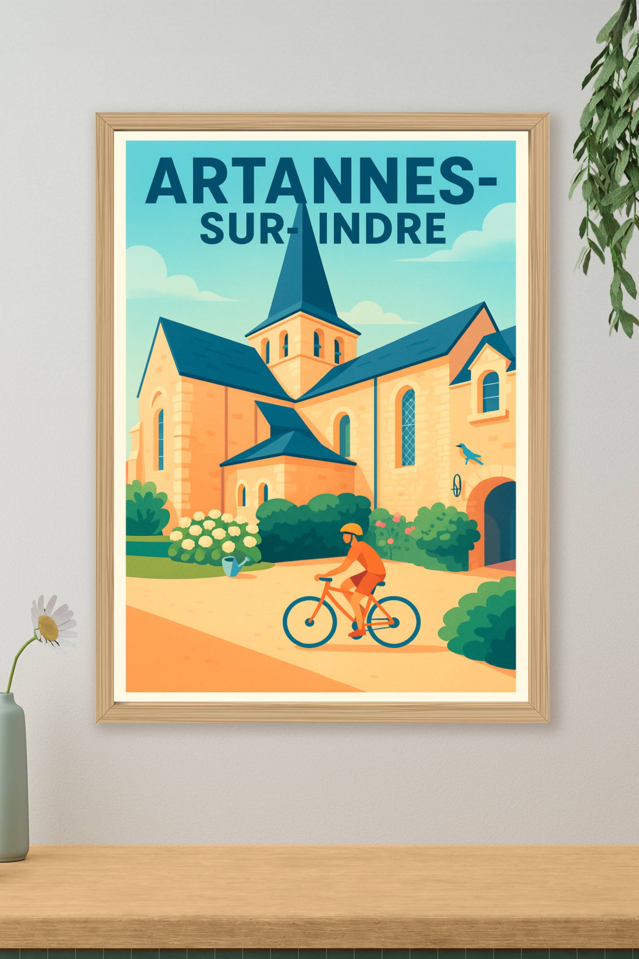 Affiche de Artannes-sur-Indre - Charme paisible au cœur du village