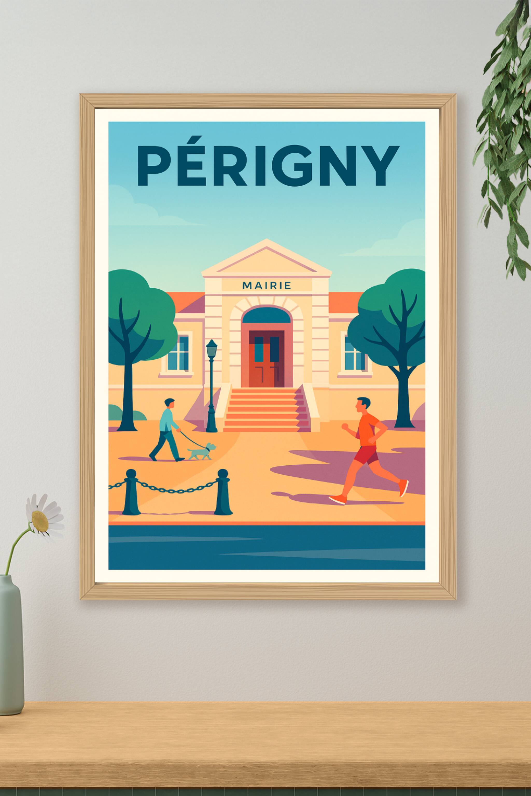 Affiche de Périgny - Charme et vie locale au cœur de la mairie